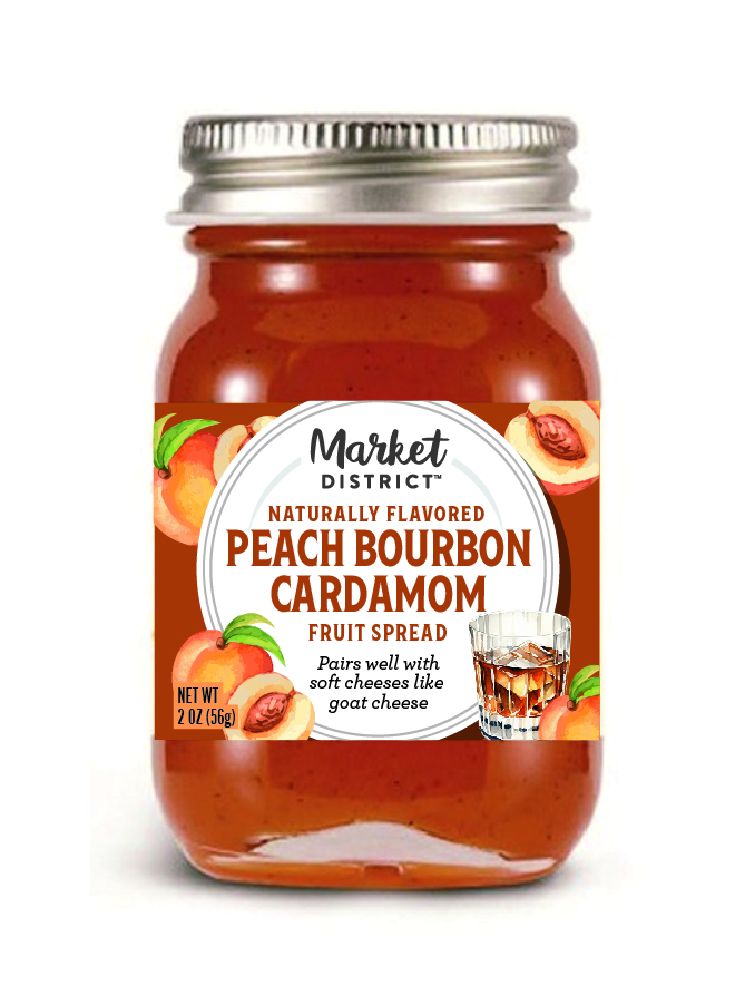 Market District Preserves, Peach Bourbon Cardamom | Giant Eagle
