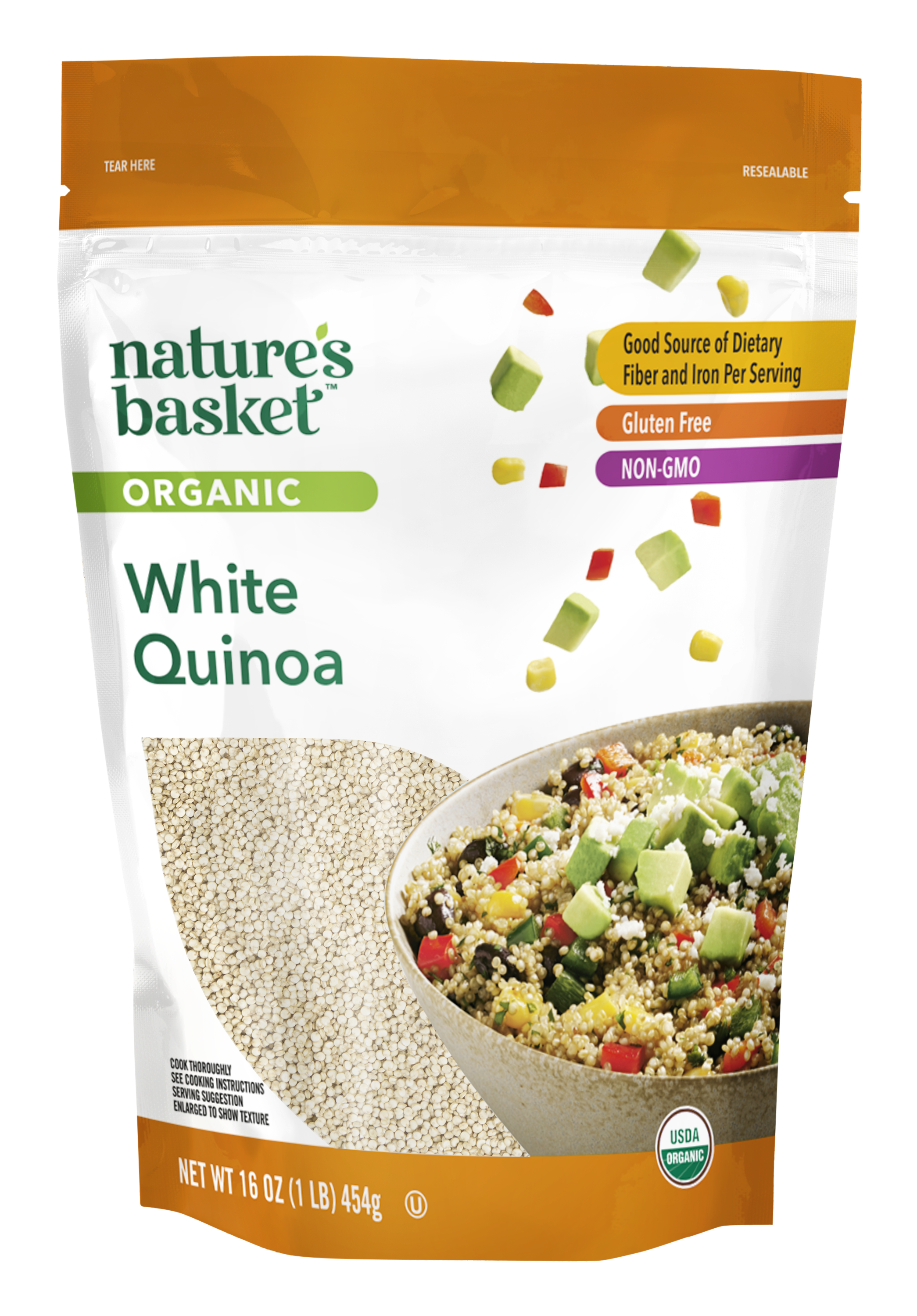 Nature's Basket White Quinoa, Organic | Giant Eagle | Because It