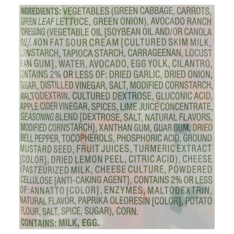 Giant Eagle Salad Kit, Chopped Avocado Ranch | Giant Eagle