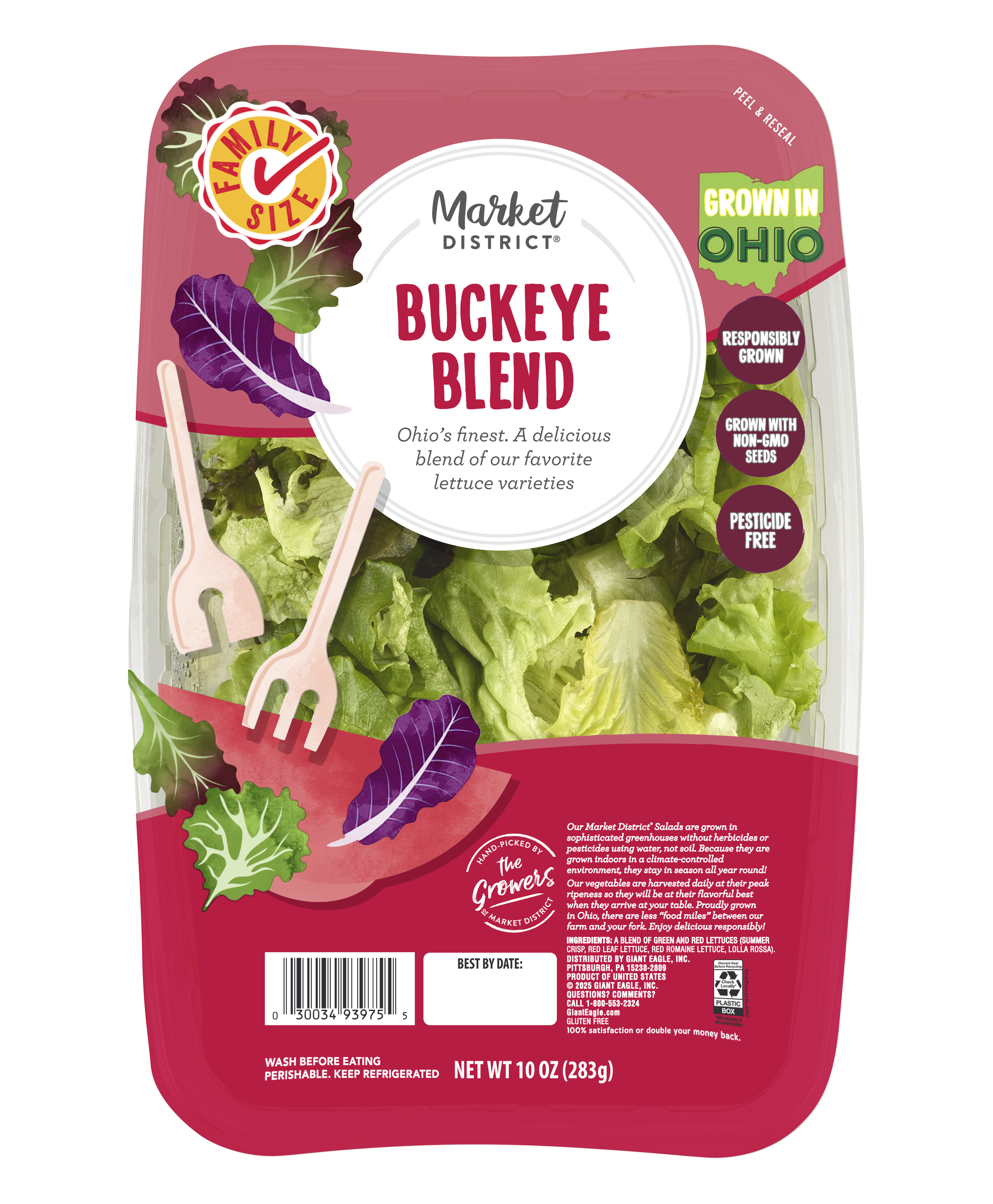 Market District Buckeye Blend Salad, Family Size | Giant Eagle