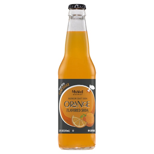 Market District Premium Craft Soda, Orange Flavored | Giant Eagle