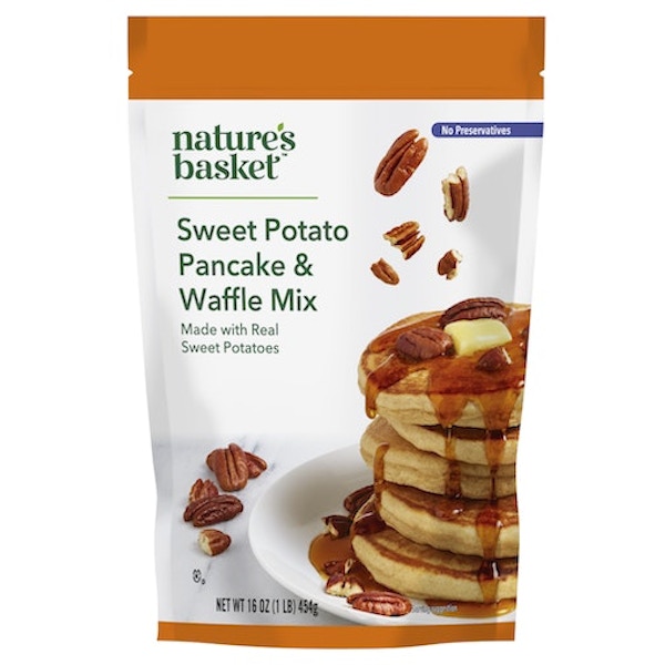 Nature's Basket Pancake & Waffle Mix, Sweet Potato | Giant Nature's Basket Pancake & Waffle Mix, Sweet Potato | Giant