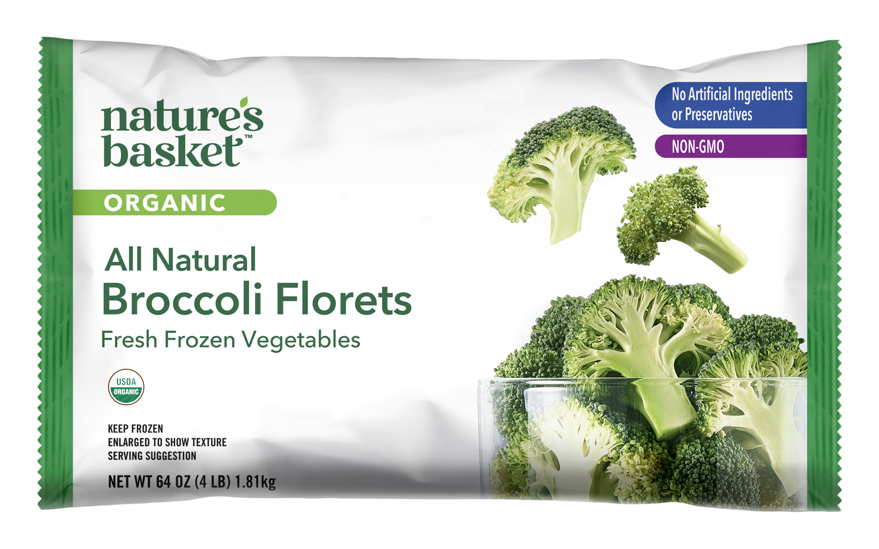 All Natural Broccoli Florets, Organic | Giant Eagle | Because It