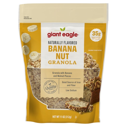 BANANA NUT GRANOLA, BANANA NUT