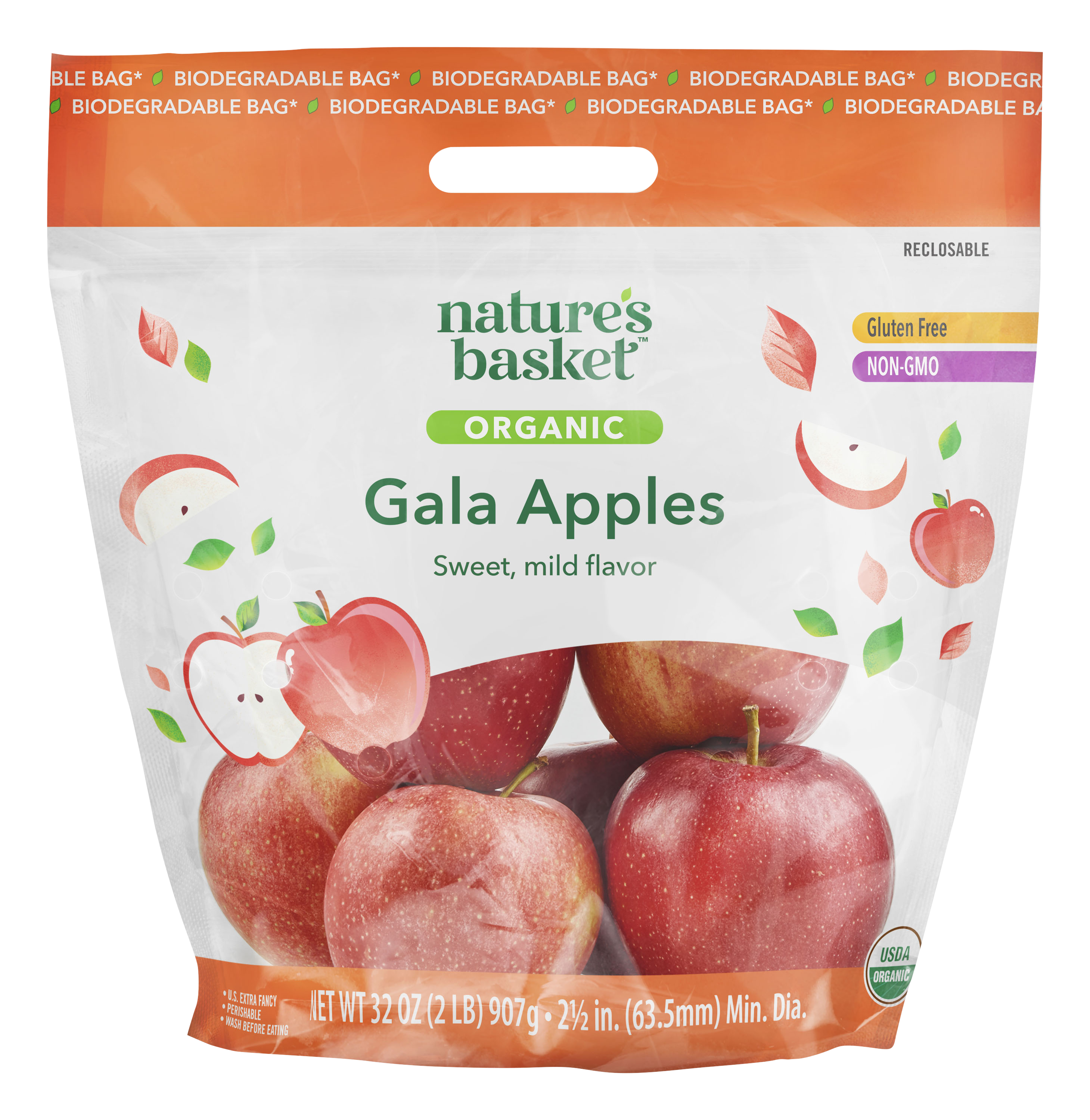 Nature's Basket Ambrosia Apples, Organic | Giant Eagle | Because