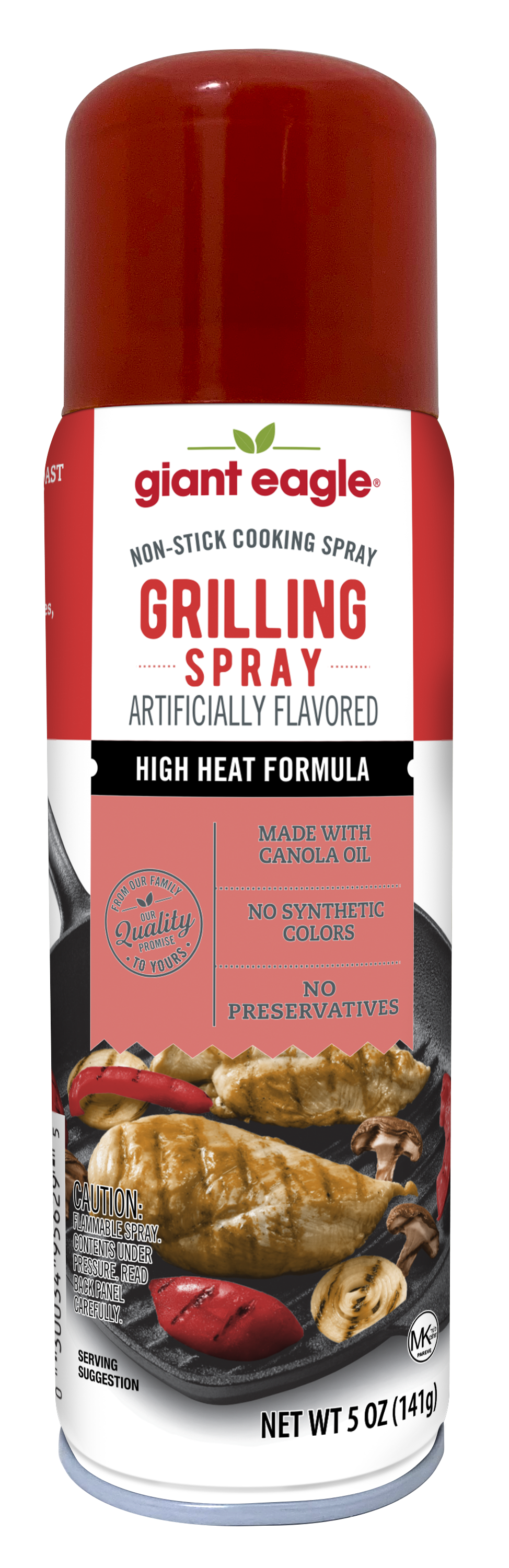 Giant Eagle Non-Stick Cooking Spray, Vegetable Oil | Giant Eagle
