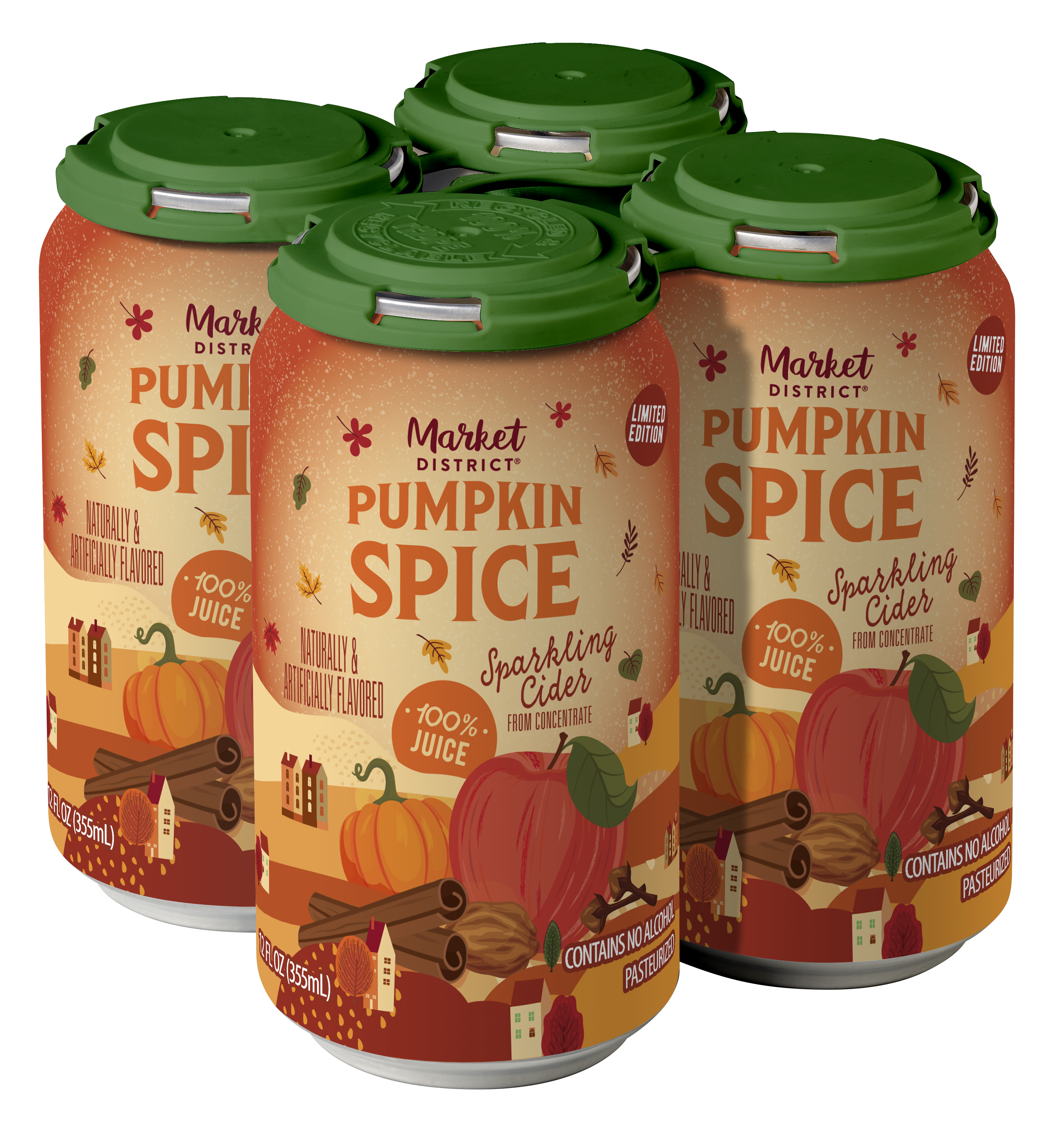 Market District Sparkling Cider, Pumpkin Spice | Giant Eagle