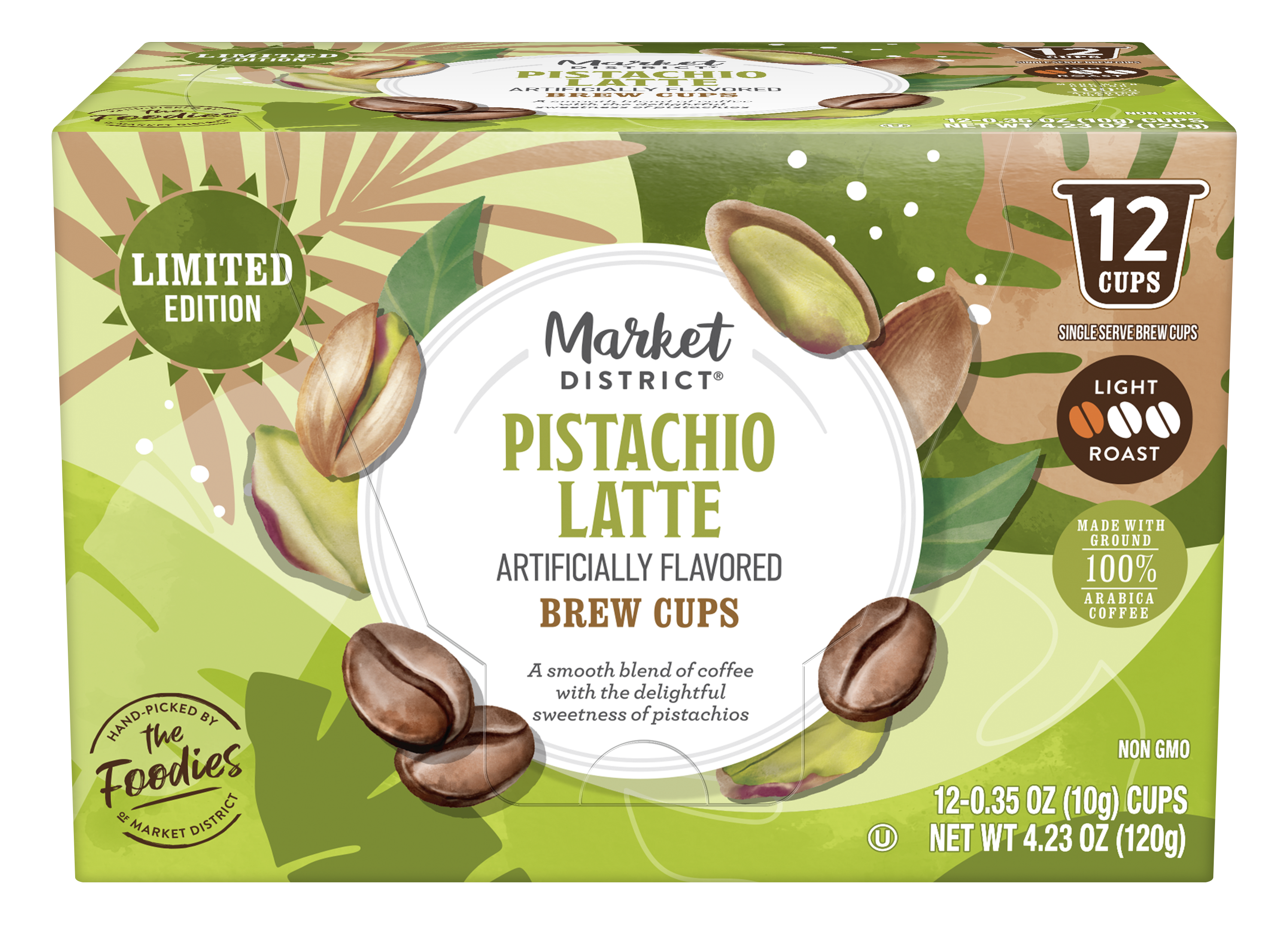 Market District Pistachio Latte Coffee Brew Cups | Giant Eagle