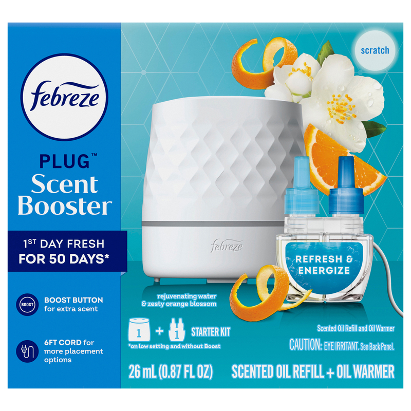 Febreze Scent Booster Gain Original Scented Oil Refill + Oil