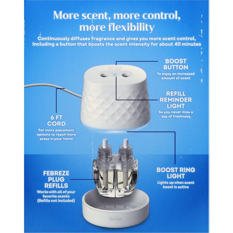 Febreze Scent Booster Alternating Scented Oil Warmer | Giant Eagle Febreze Scent Booster Alternating Scented Oil Warmer | Giant Eagle