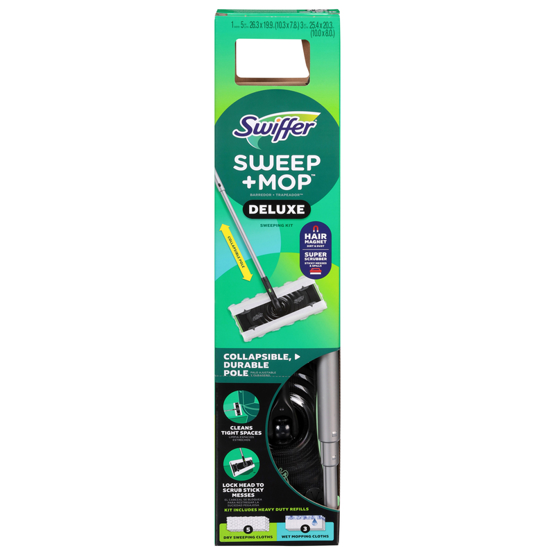 Swiffer Deluxe Sweeping Kit | Giant Eagle | Because It Matters