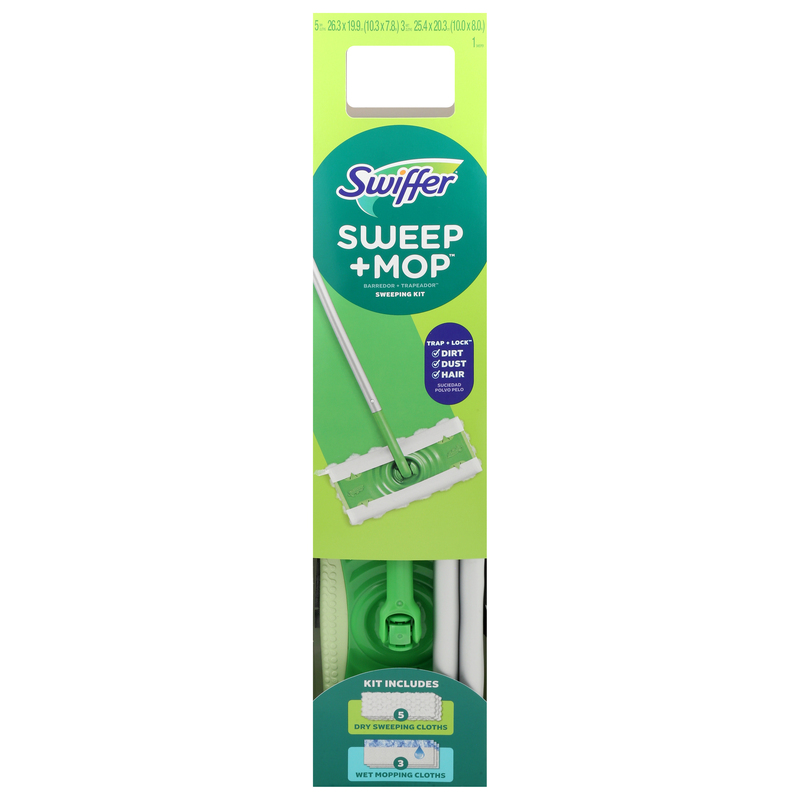 Swiffer Deluxe Sweeping Kit | Giant Eagle | Because It Matters