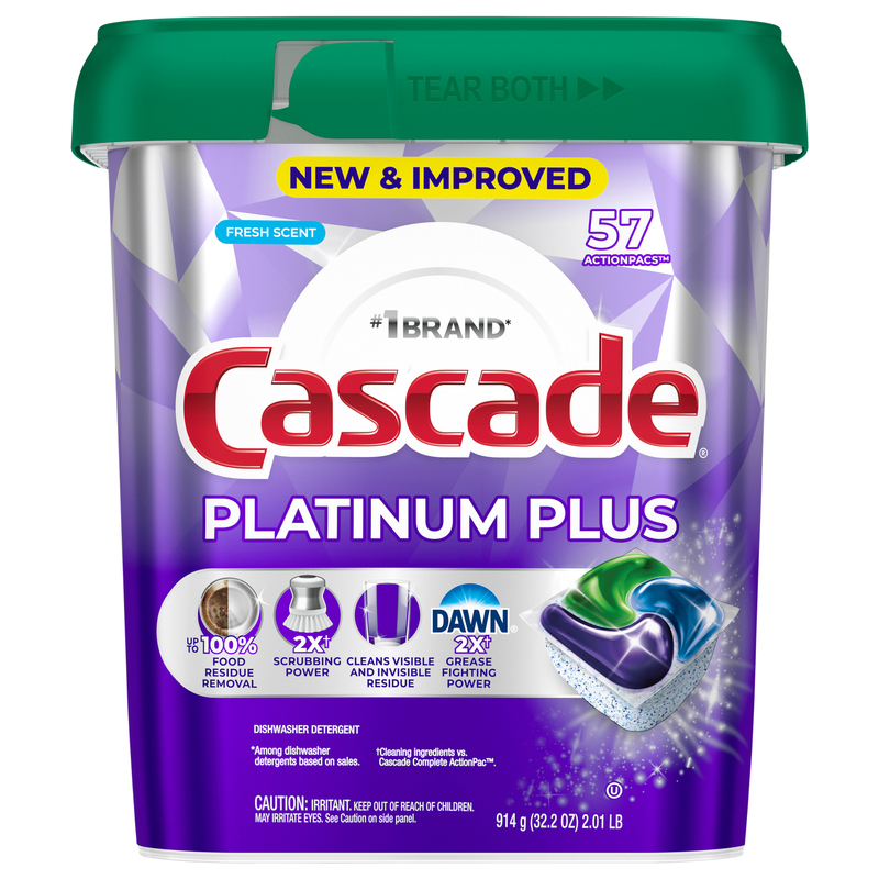Cascade ActionPacs Fresh Scent Dishwasher Detergent | Giant Eagle