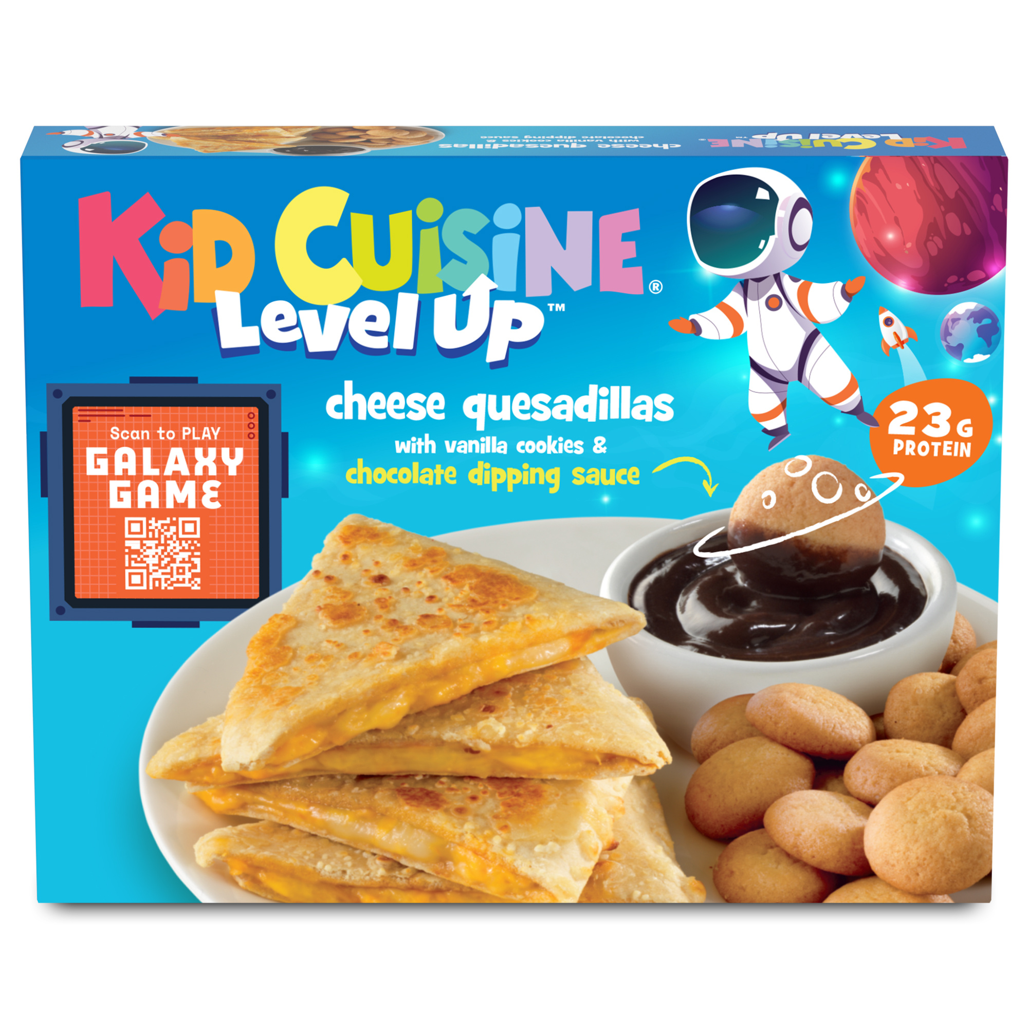 Kid Cuisine Level Up Cheese Quesadilla, Frozen Meal, 9.7 oz