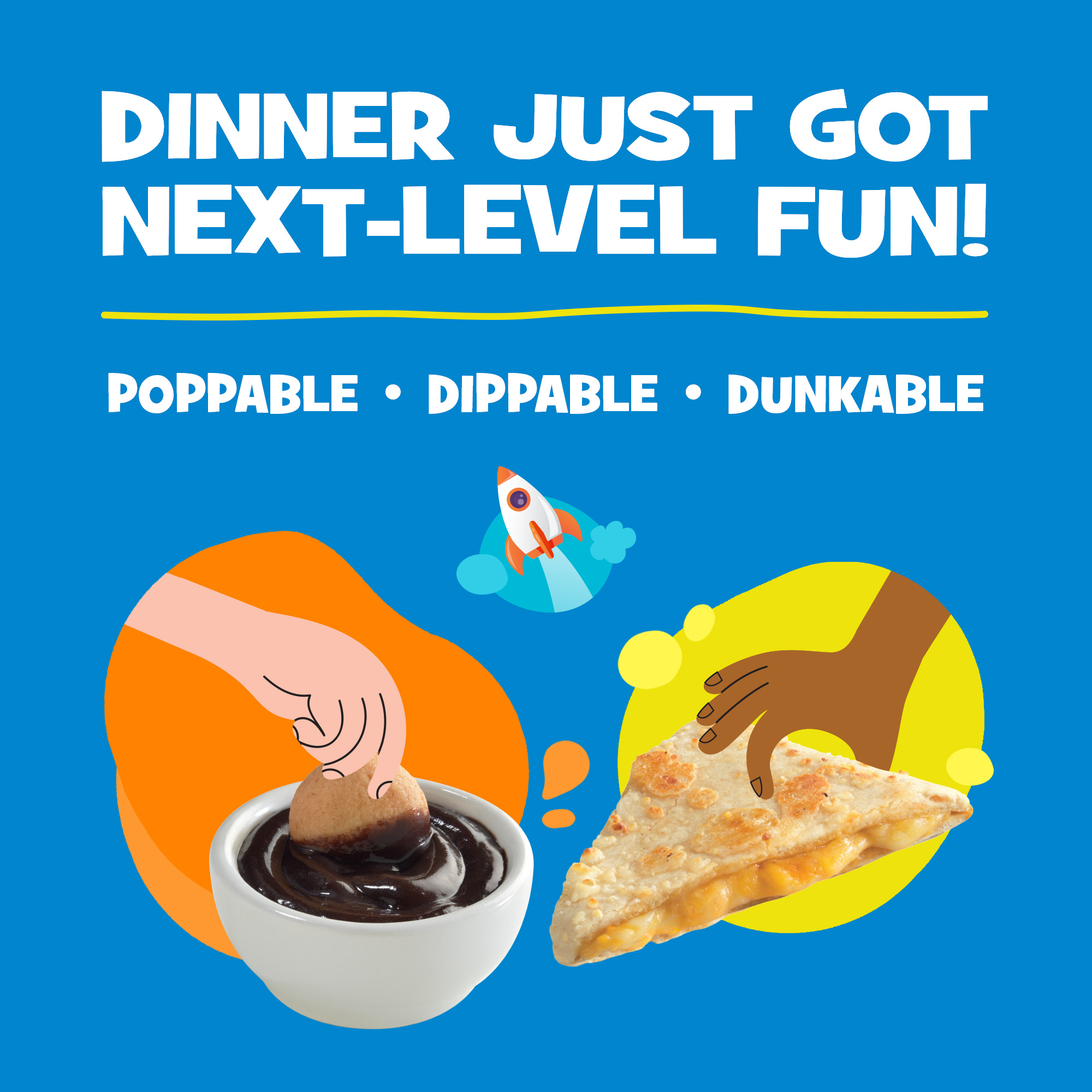 Kid Cuisine Level Up Cheese Quesadilla, Frozen Meal, 9.7 oz