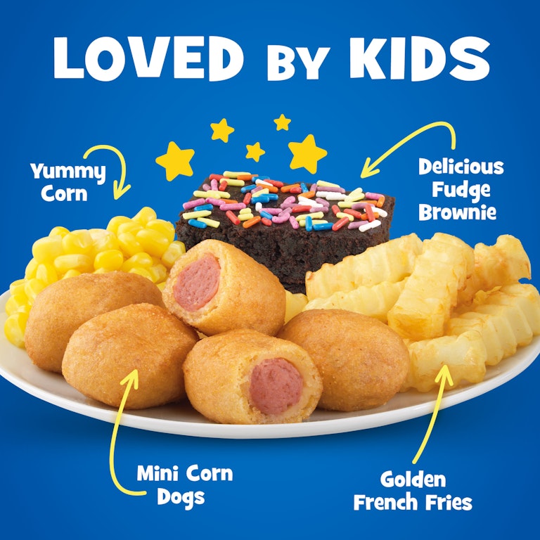Kid Cuisine Mini Corn Dogs, Frozen Meal, Giant Eagle