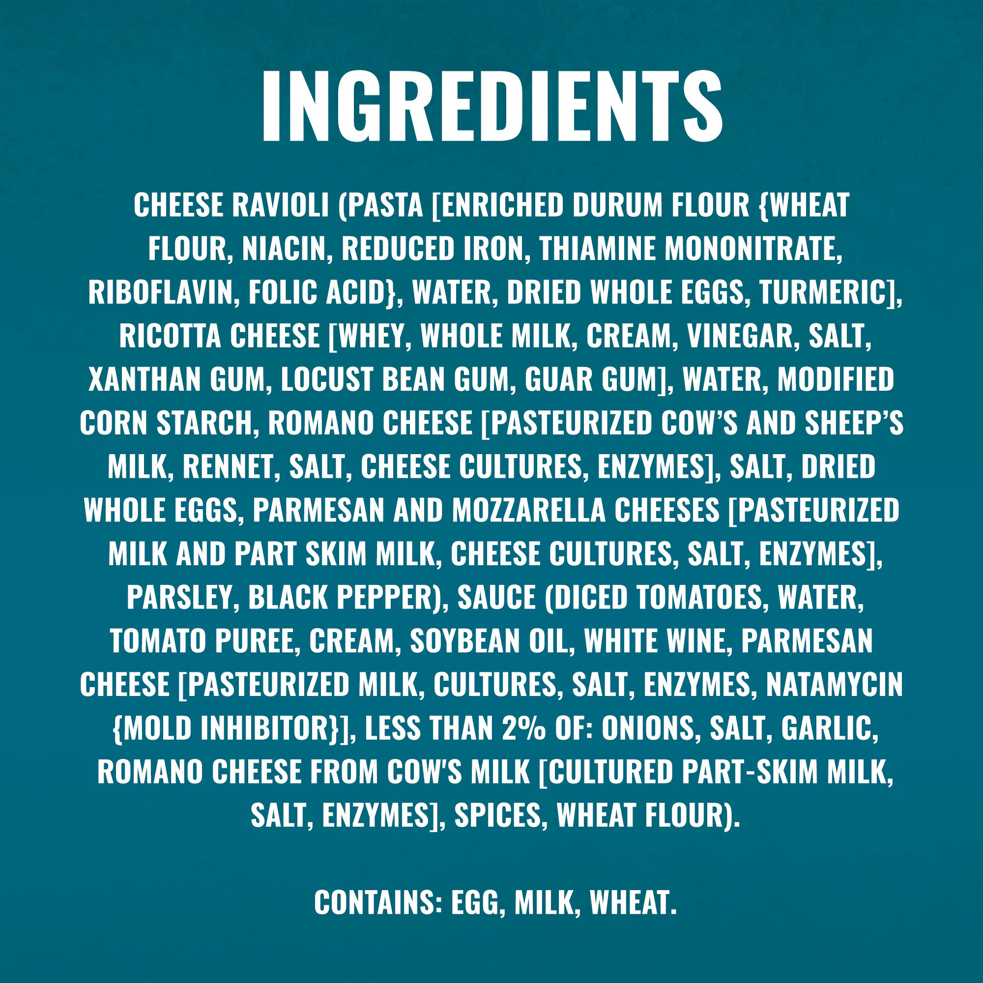 Bertolli Four Cheese Ravioli, Frozen Sides, 13 oz. | Giant Eagle