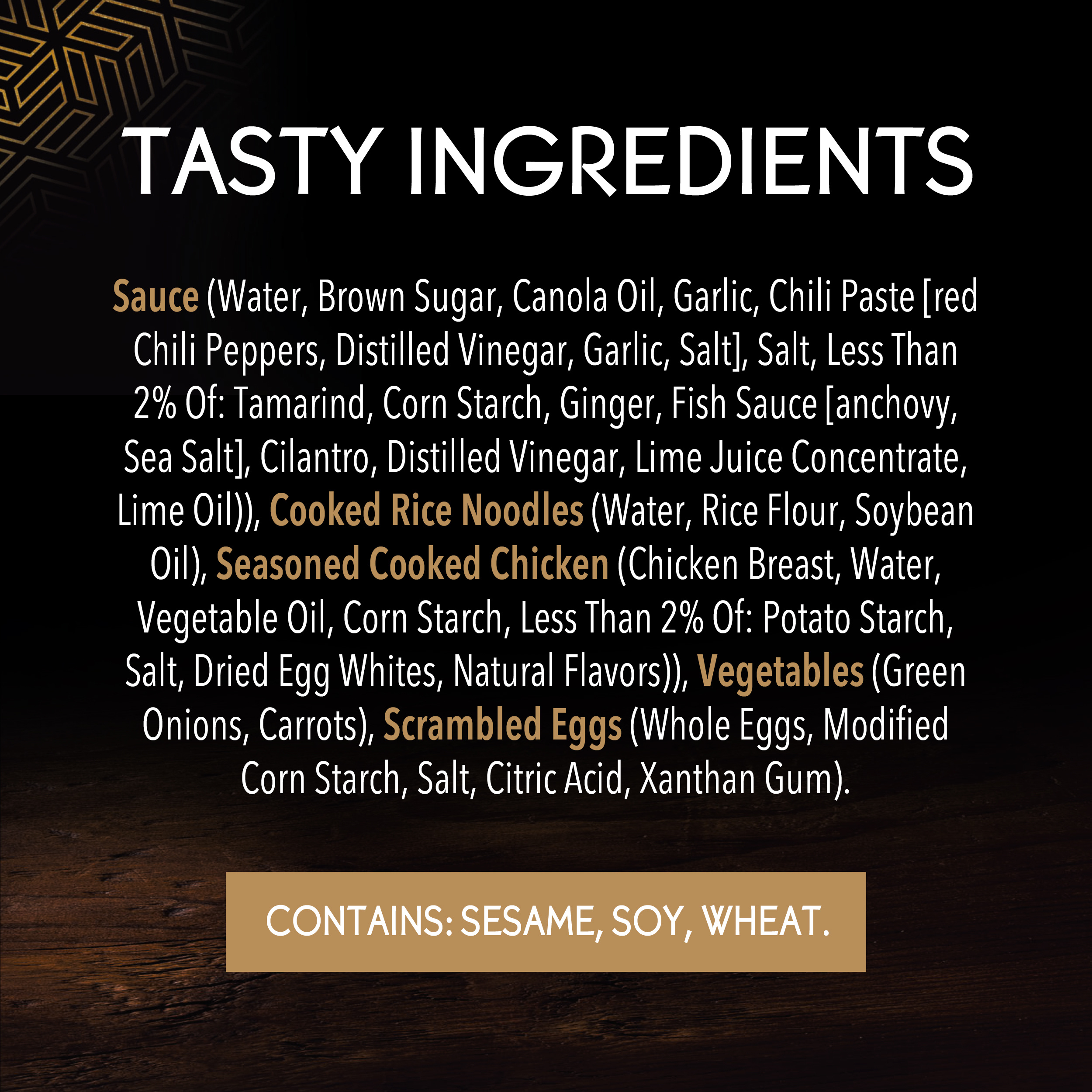 P.F. Chang's Home Menu Chicken Pad Thai Skillet Frozen Meal