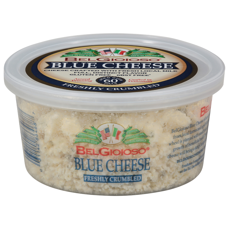 BelGioioso Blue Cheese, Freshly Crumbled | Giant Eagle | Because