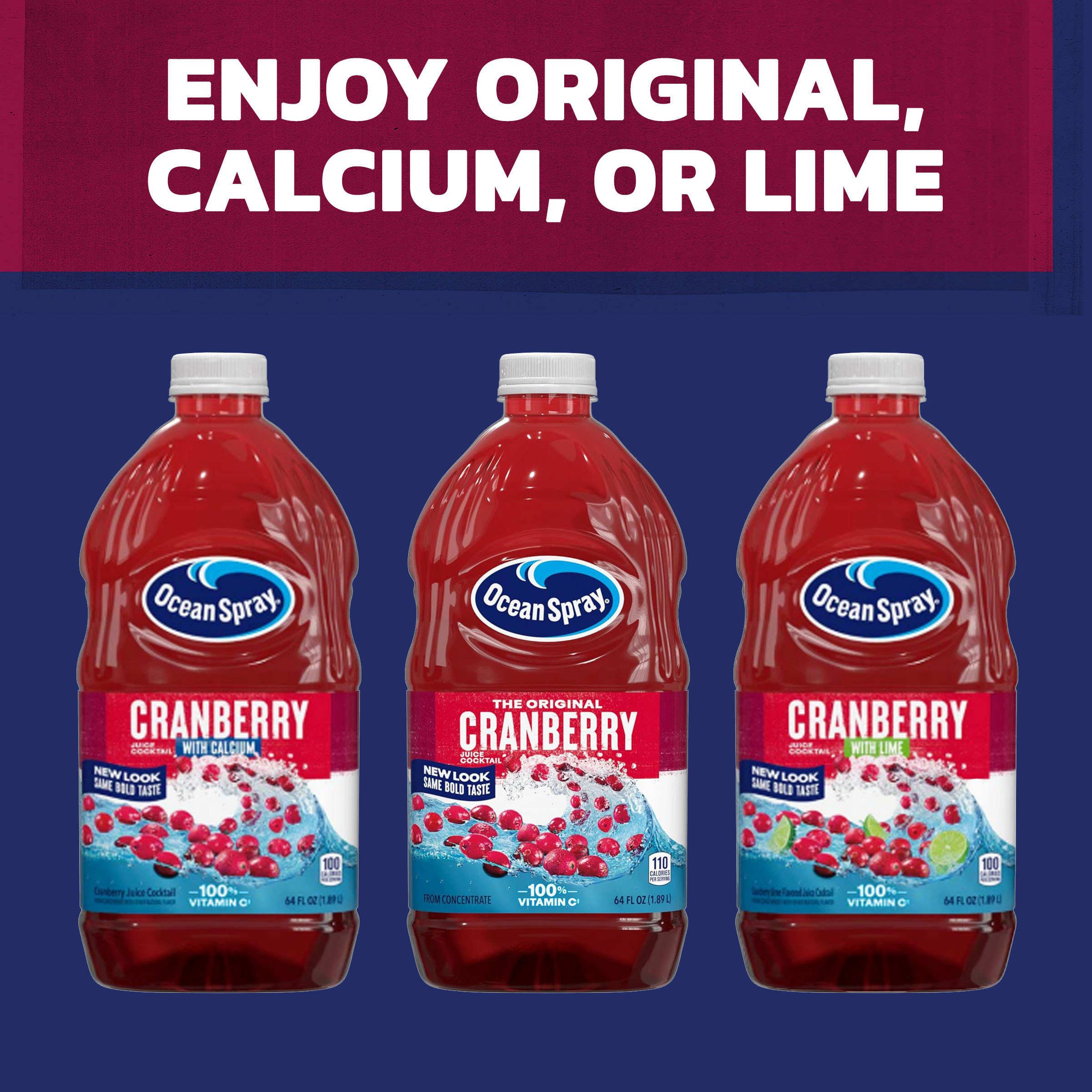 Ocean Spray® Cranberry Juice Cocktail, 10 Fl Oz Bottles, 6 Count