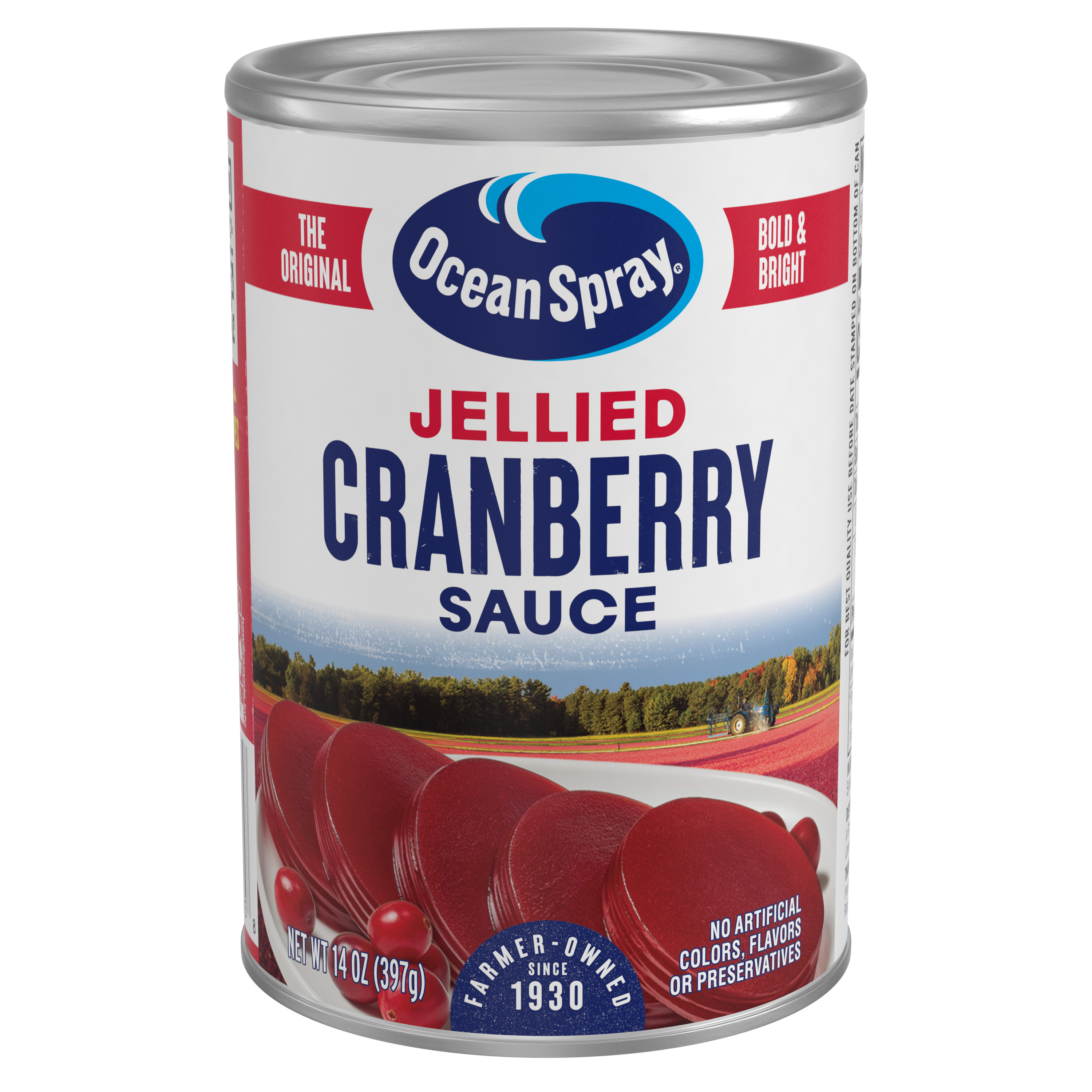 Bushdebrunt Dinner. out ジェリ缶 未使用品 Ocean Spray® Jellied Cranberry Sauce, Canned Side Dish, 14 Oz Can