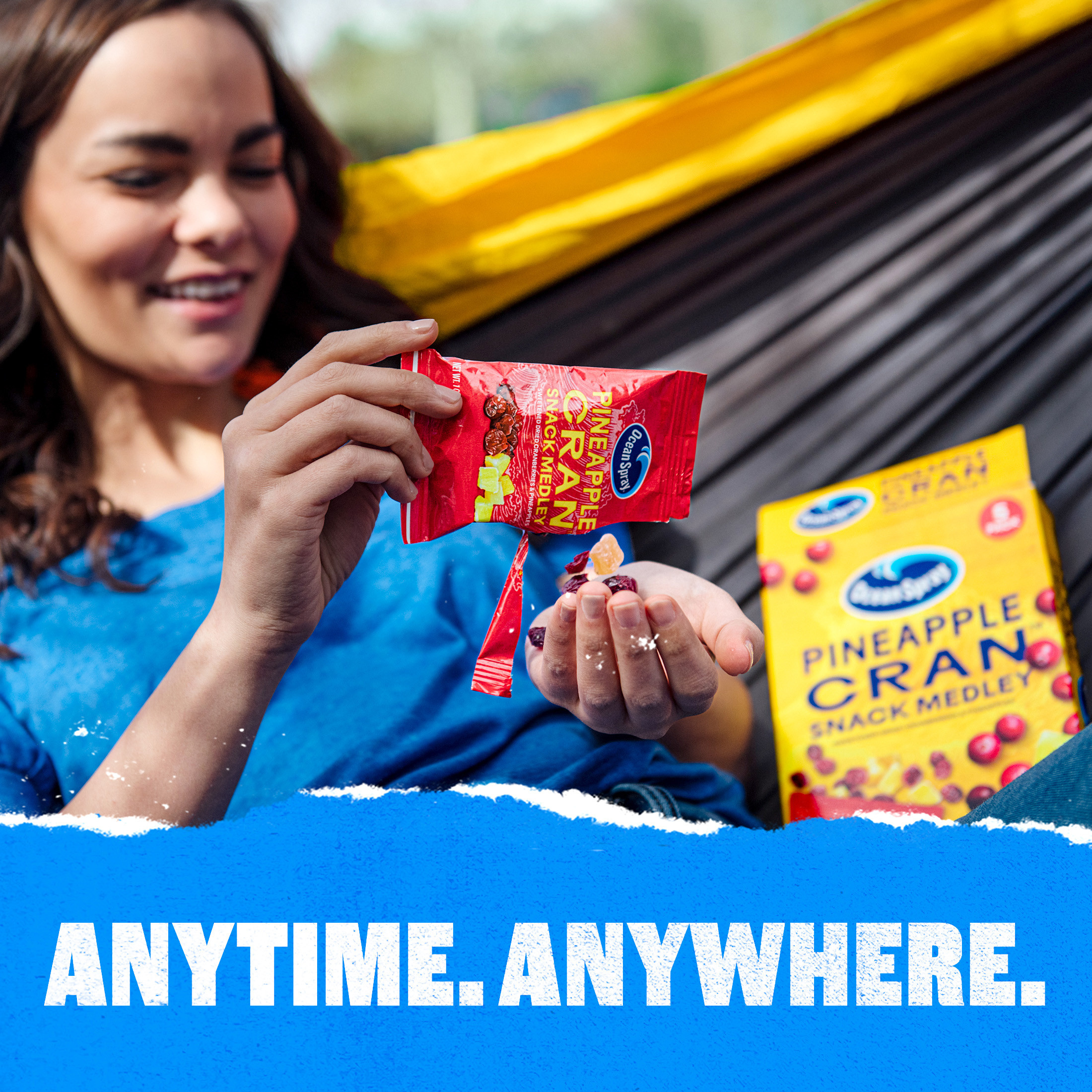 Ocean Spray® Pineapple Cran™ Snack Medley, Dried Fruit Snack, 1 oz