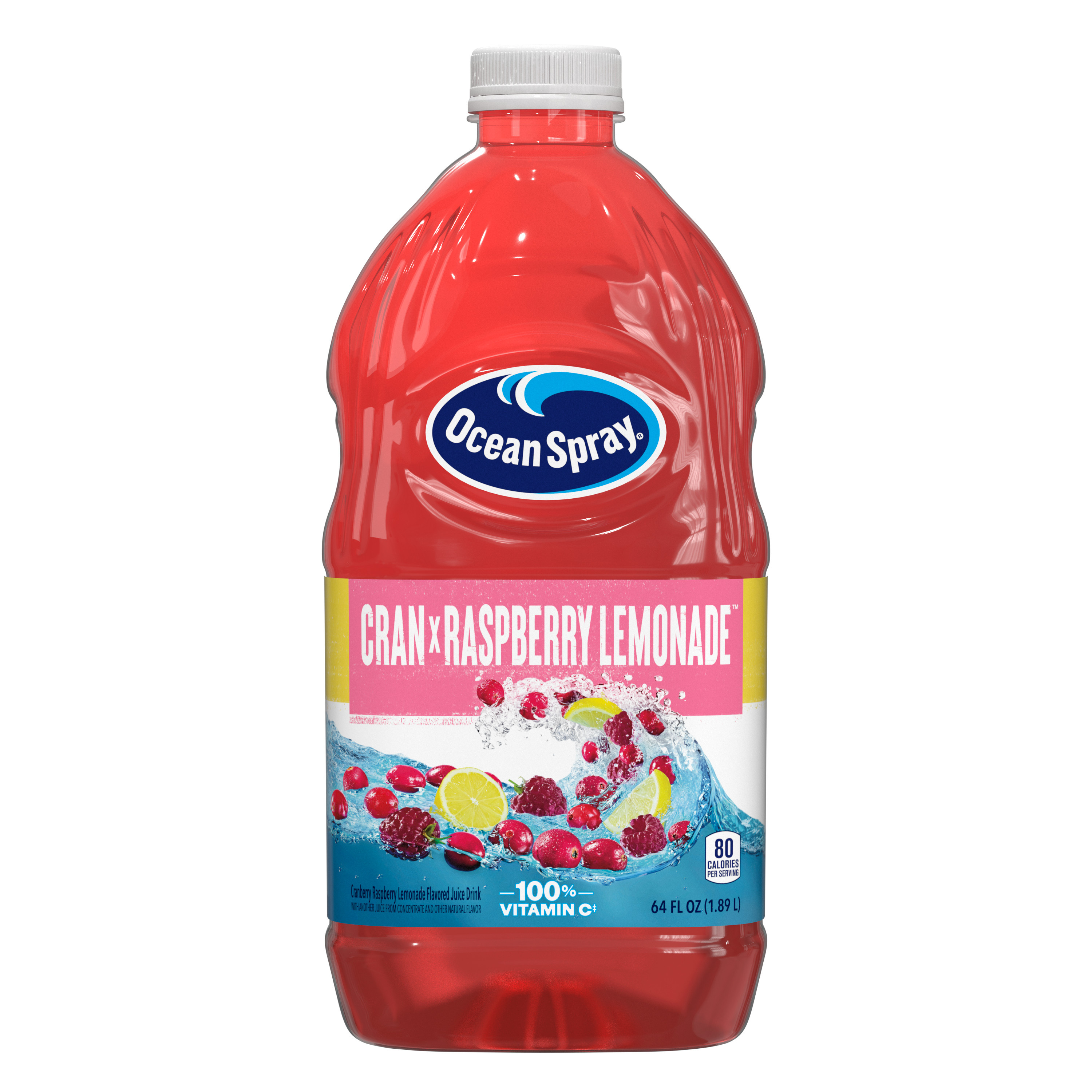 Ocean Spray® Pink Cranberry Juice Cocktail, 64 Fl Oz Bottle