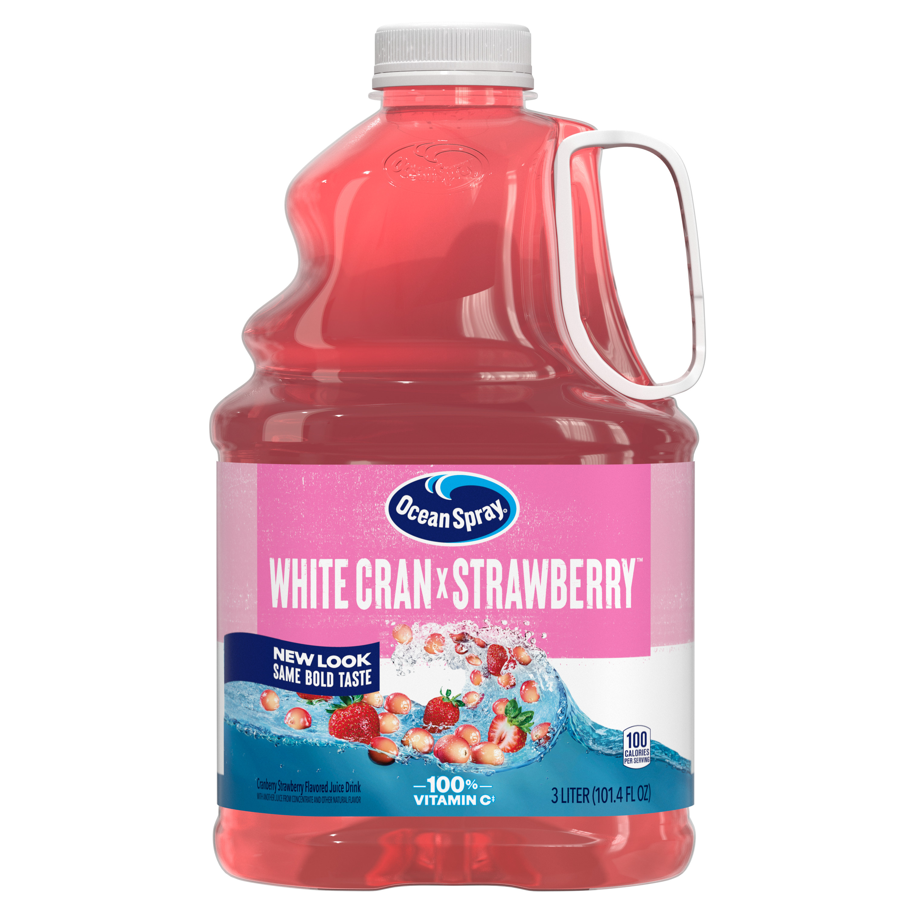Ocean Spray® White Cran-Strawberry Juice Drink, 3L Bottle