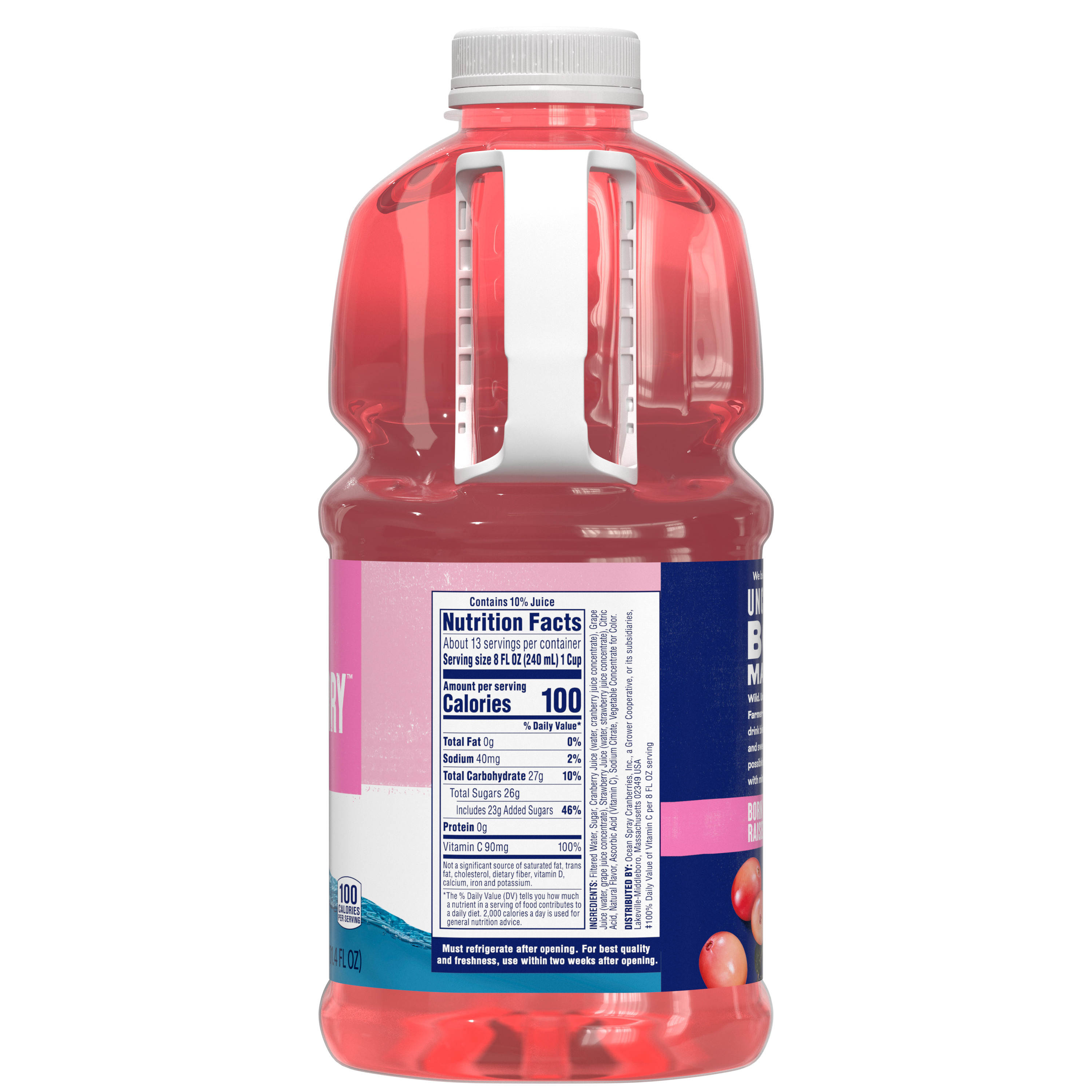 Ocean Spray® White Cran-Strawberry Juice Drink, 3L Bottle | Giant