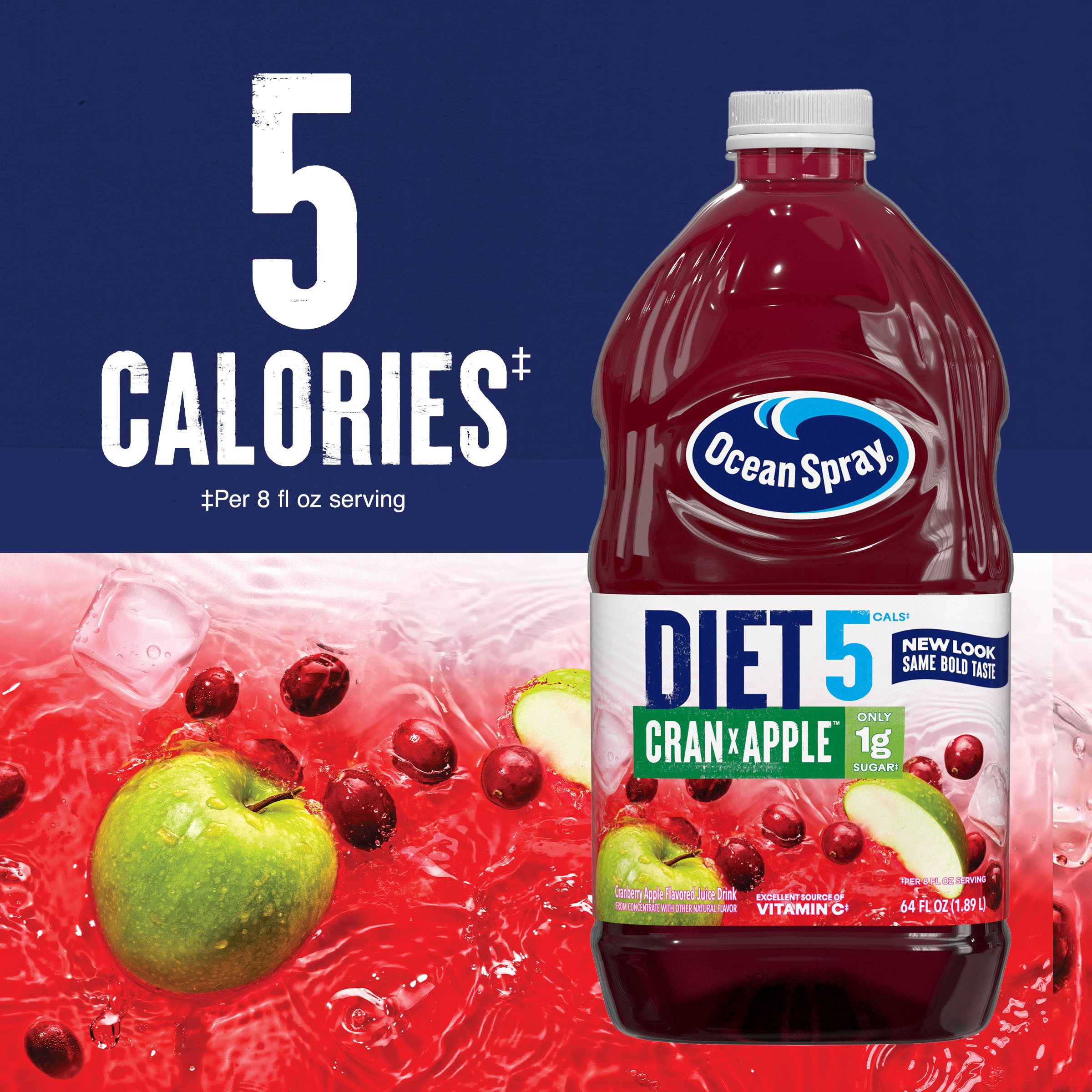 Ocean Spray® Diet Cran-Apple™ Cranberry Apple Juice Drink, 64 Fl