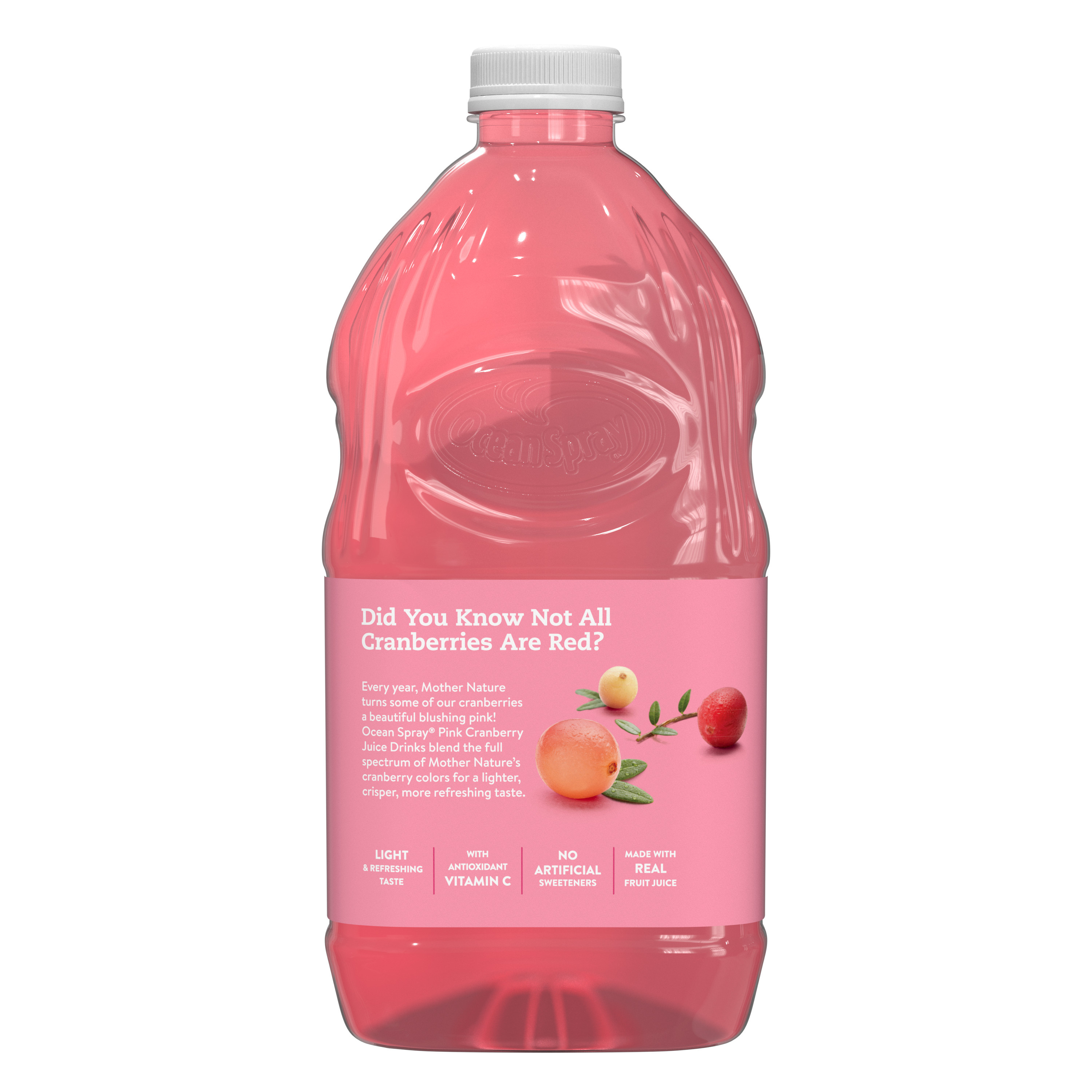Ocean Spray® Pink Cranberry Juice Cocktail, 64 Fl Oz Bottle
