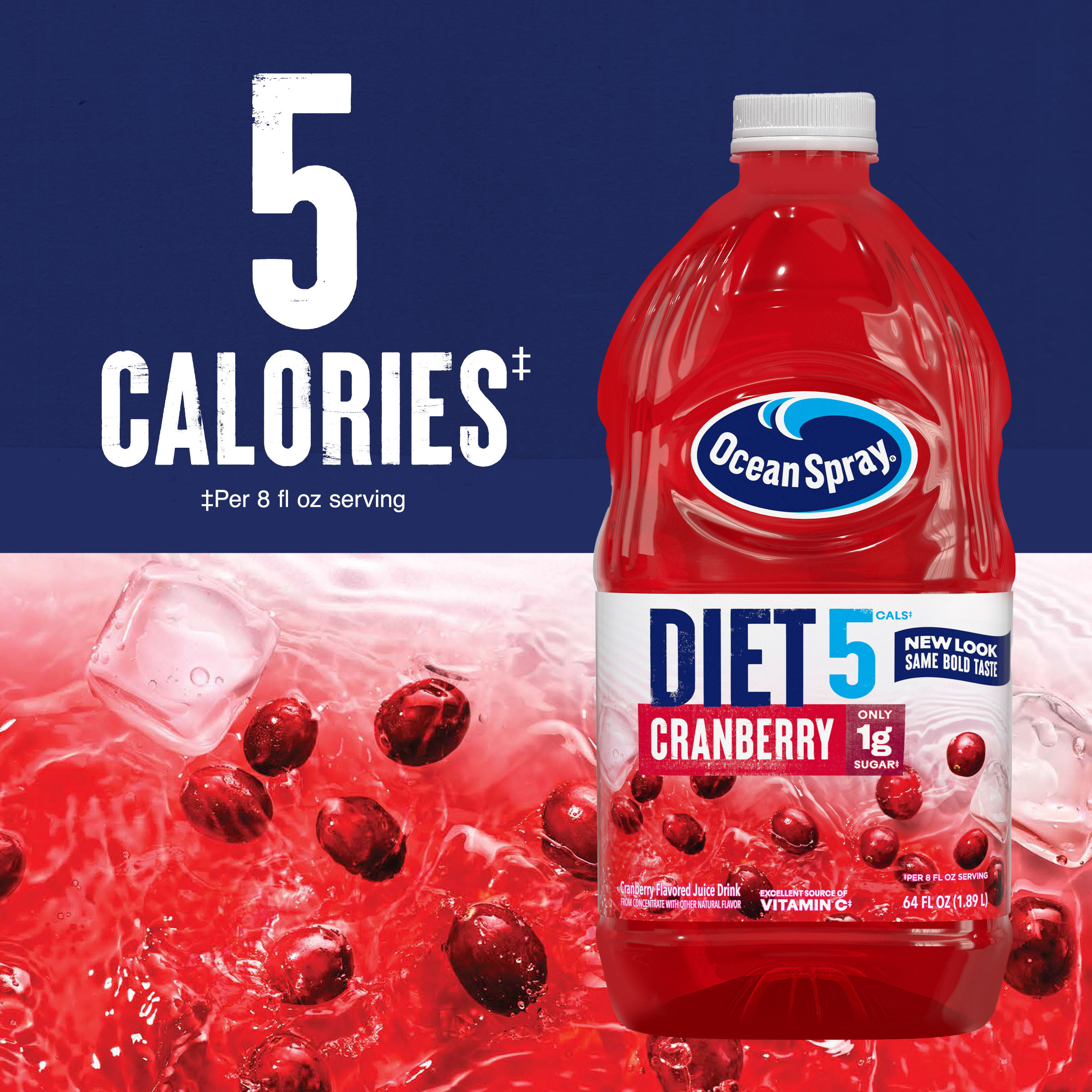 Ocean Spray® Diet Cranberry Juice Drink, 64 Fl Oz Bottle | Giant