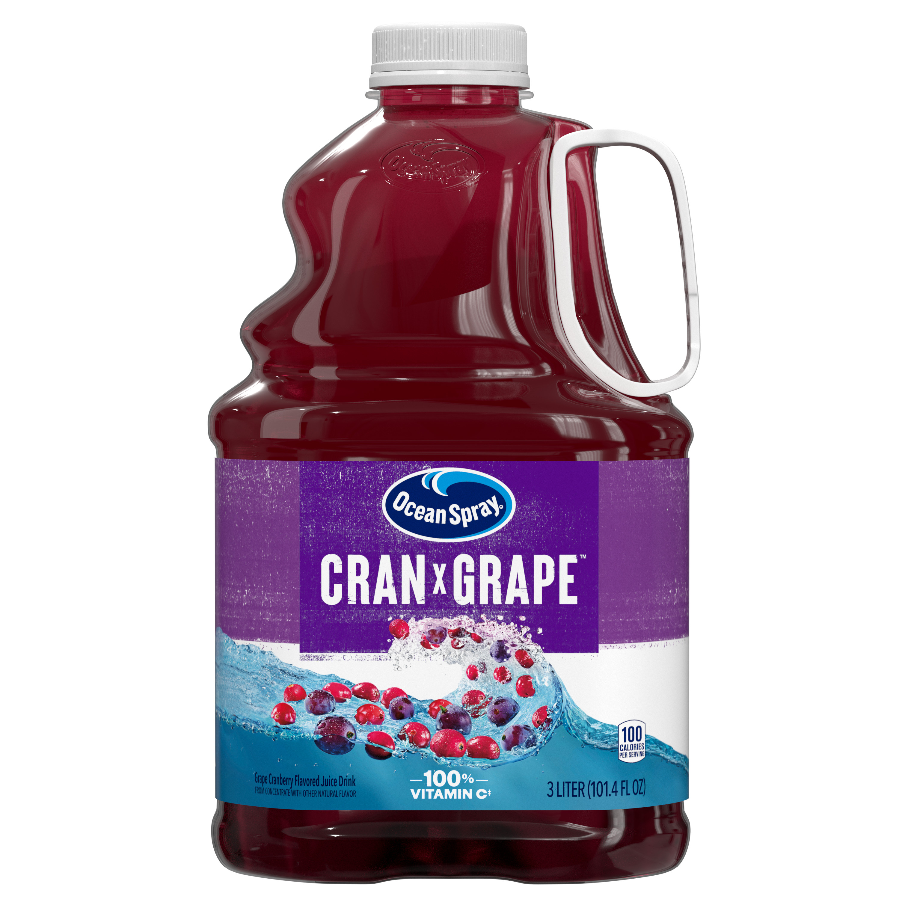 Ocean Spray® Cran-Grape® Cranberry Grape Juice Drink, 101.4 Fl Oz
