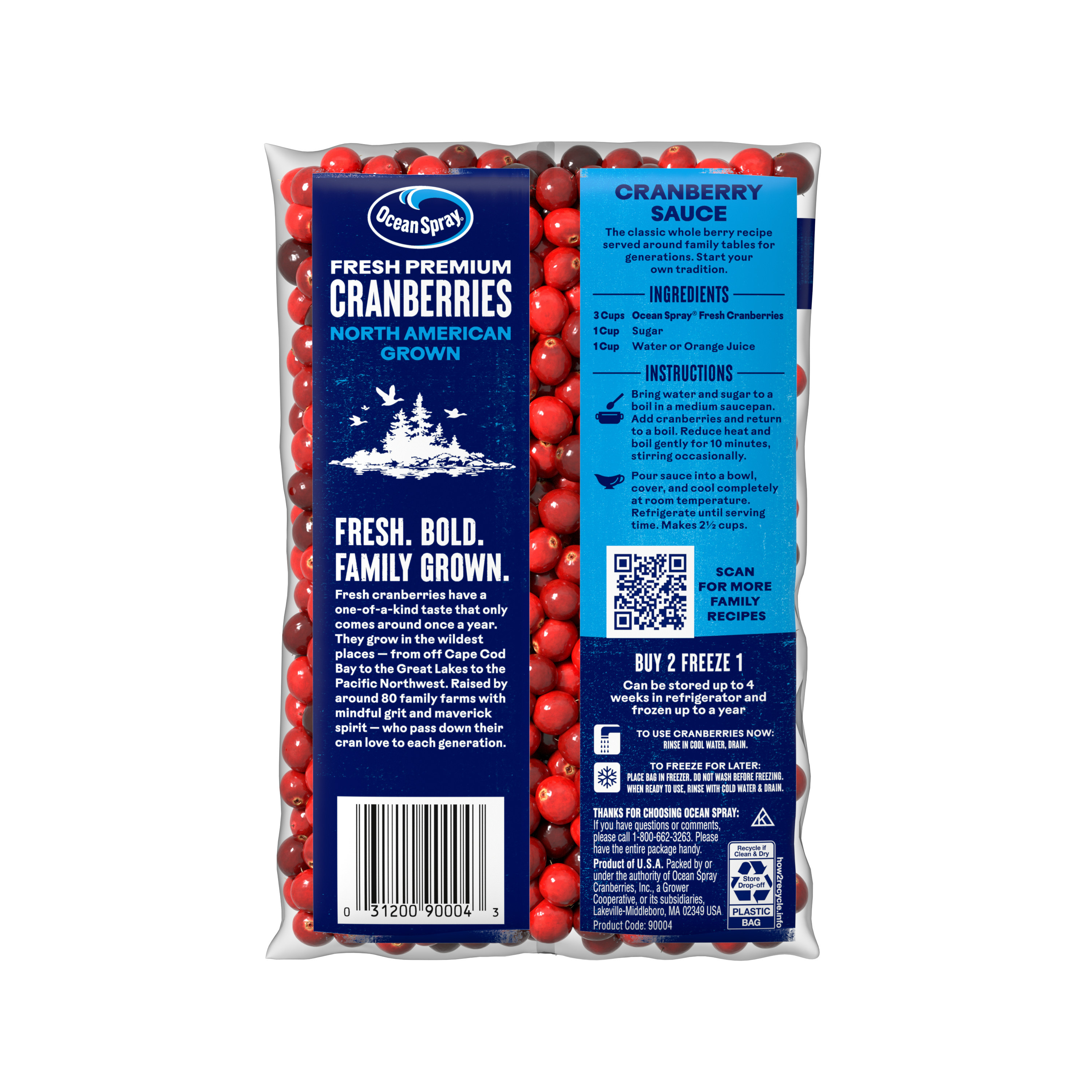 Ocean Spray® Fresh Cranberries™ 12 Oz bag | Giant Eagle | Because