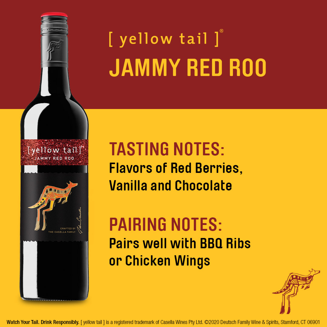 Yellow Tail Jammy Red Roo, 750ml | Giant Eagle | Because It