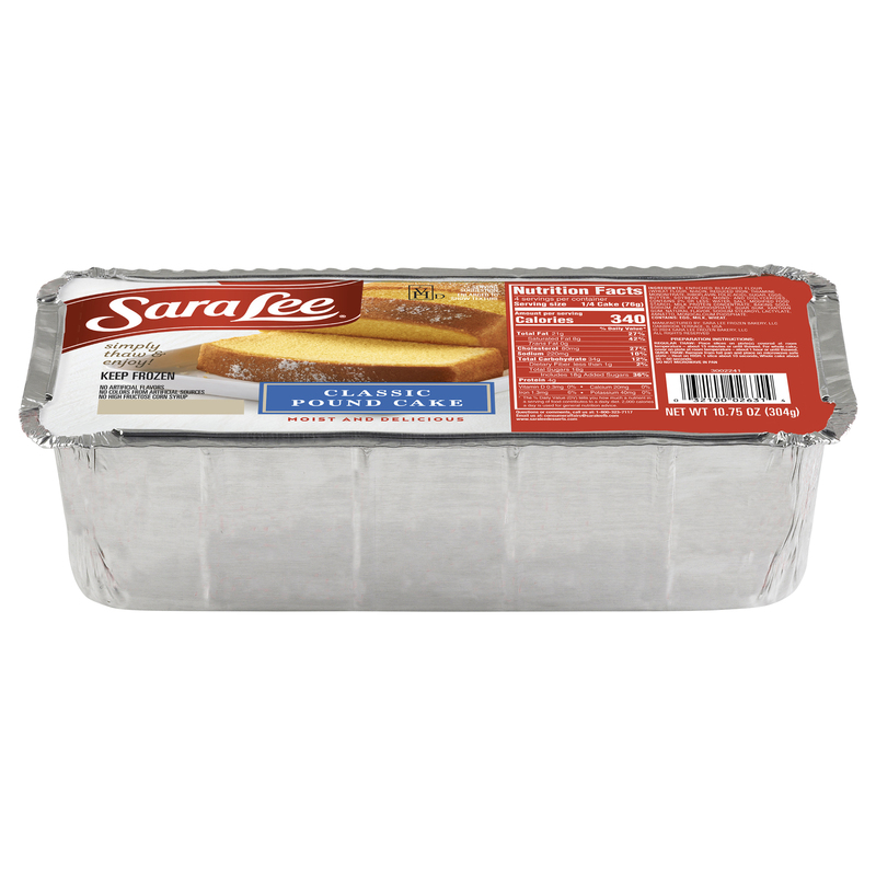 Sara Lee Pound Cake, Classic | Giant Eagle | Because It Matters