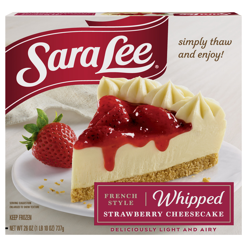 Sara Lee Whipped French Style Cookies & Creme Cheesecake | Giant
