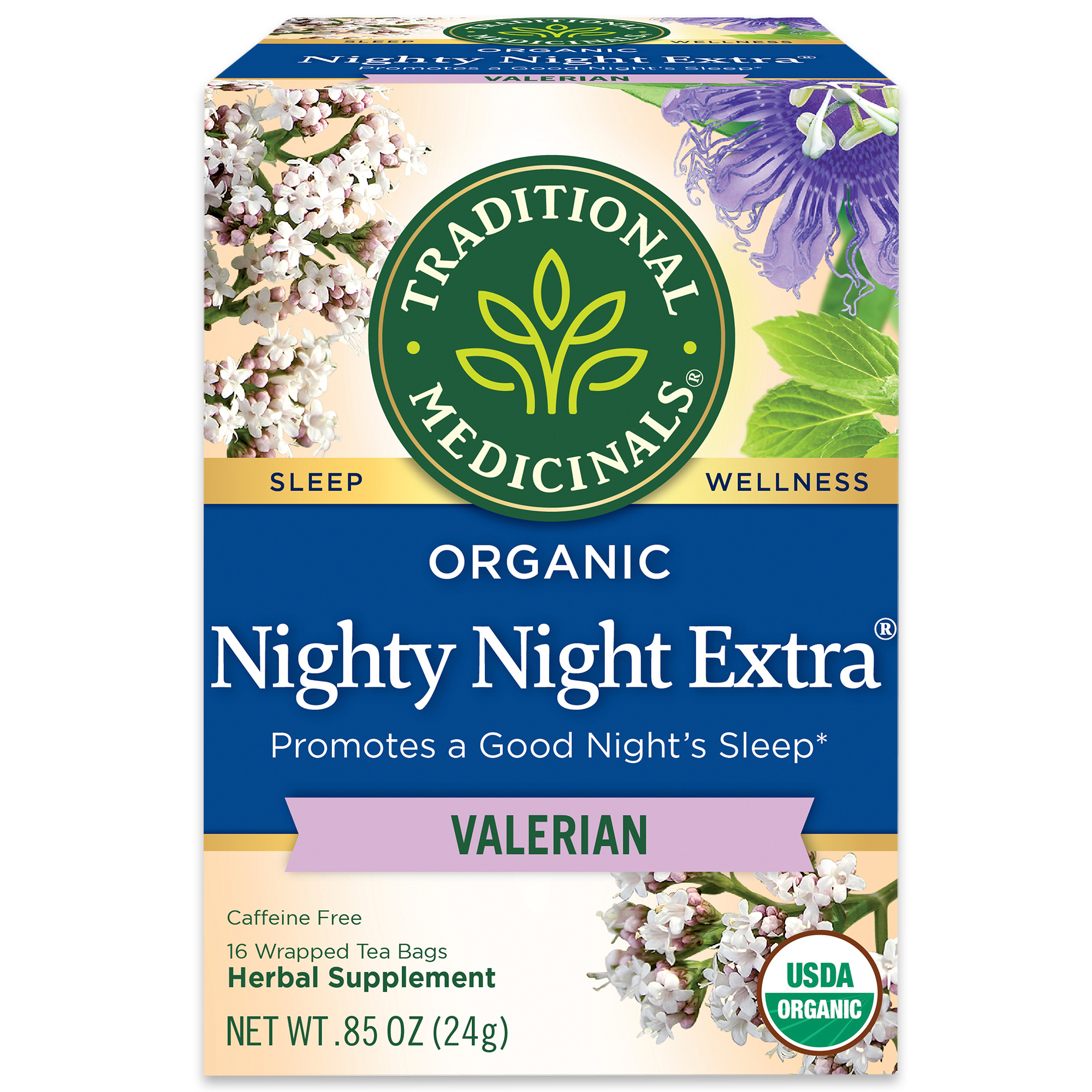Organic Nighty Night Extra, Caffeine Free Herbal Tea | Giant Eagle
