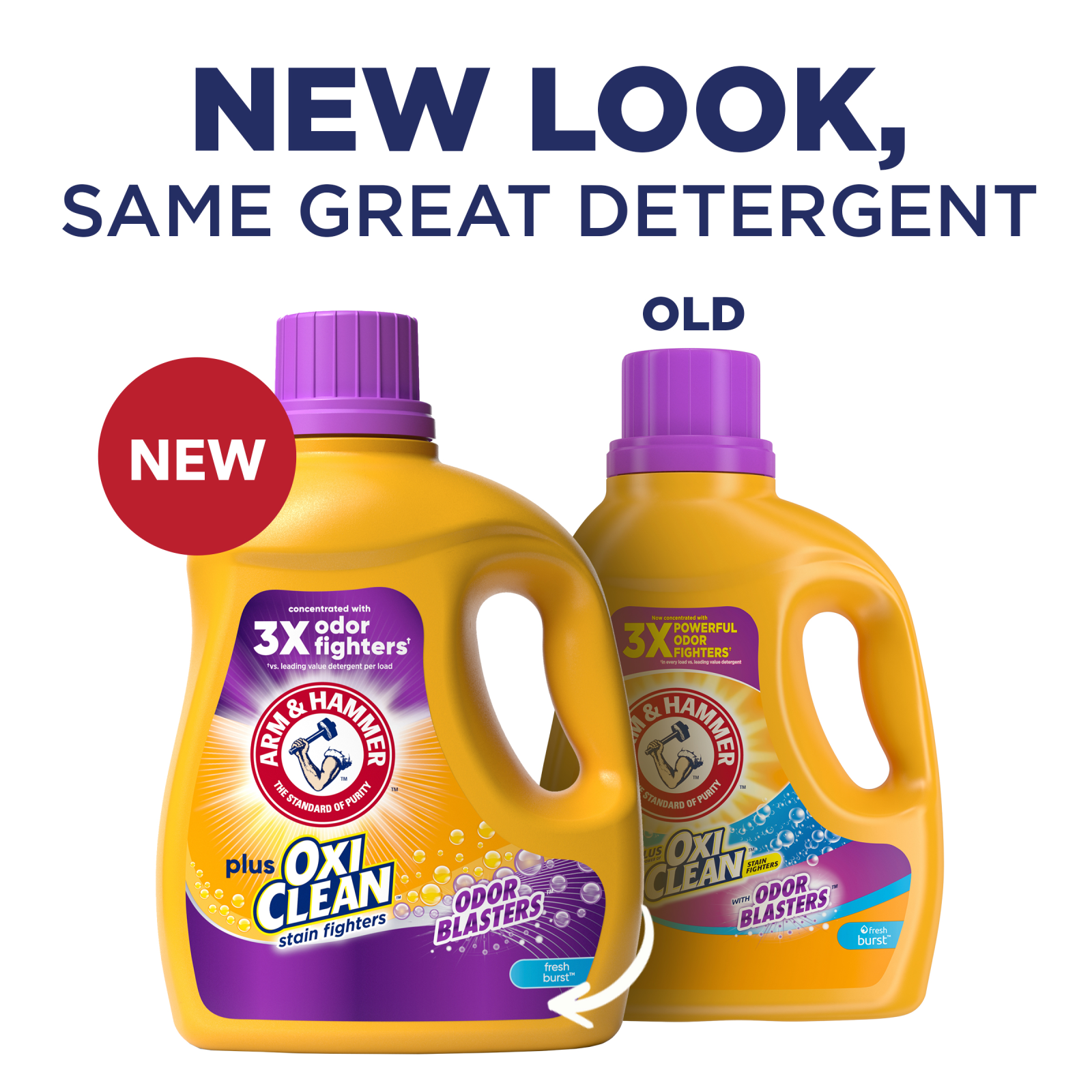 ARM & HAMMER Plus OxiClean Odor Blasters Fresh Burst, 77 Loads