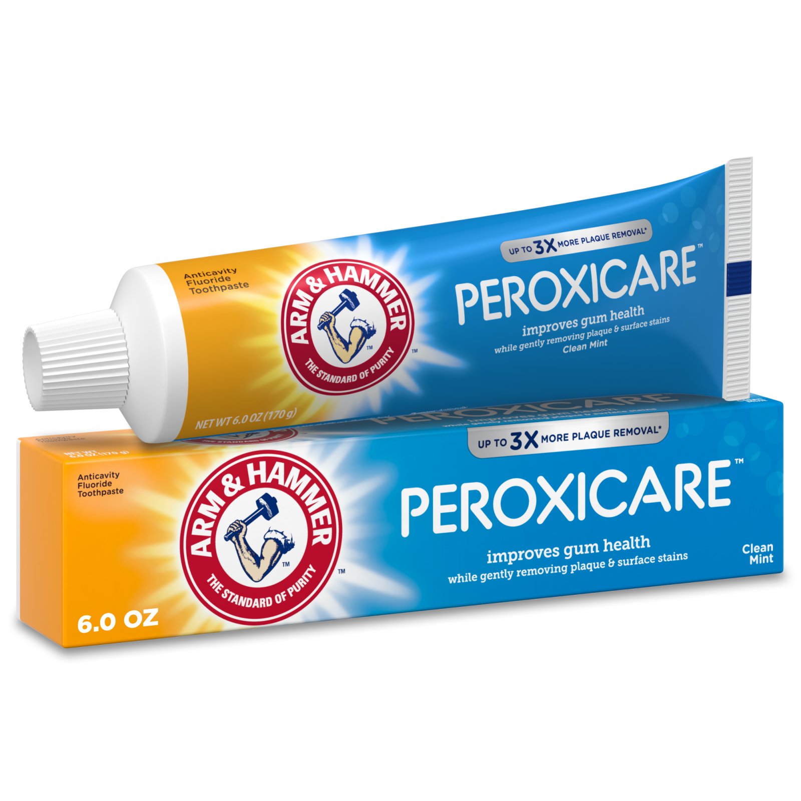 ARM & HAMMER Peroxicare Toothpaste – Clean Mint- Fluoride