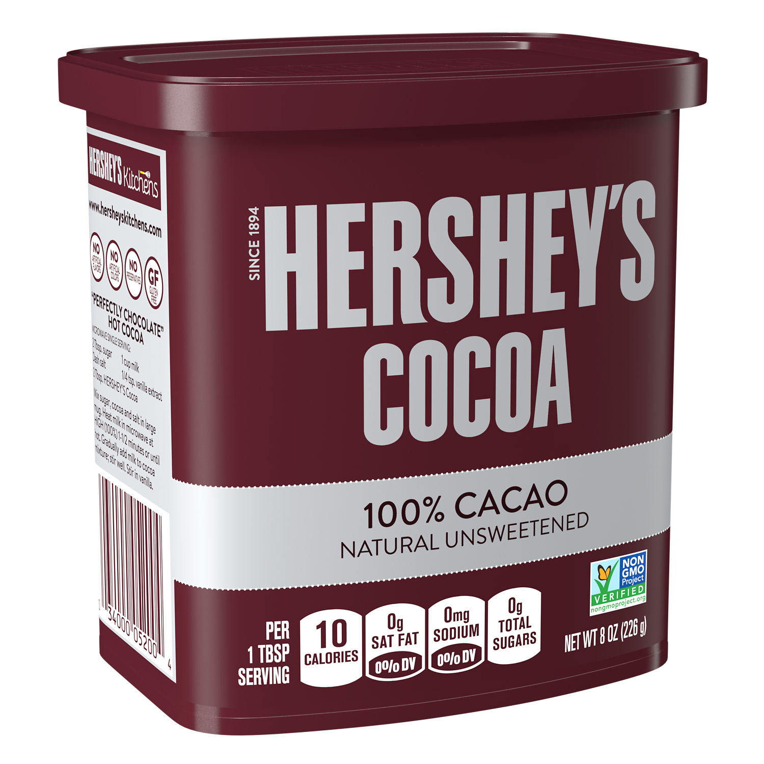 HERSHEY'S Natural Unsweetened Cocoa Powder Can, 8 oz | Giant Eagle