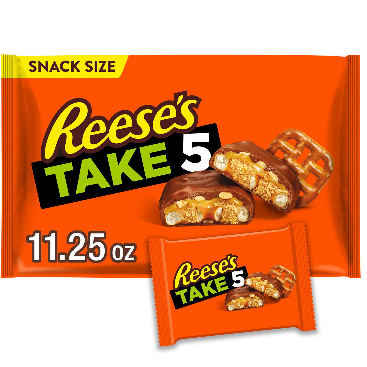 SNICKERS Original Chocolate Candy Bars, Fun Size, 10.59oz Bag