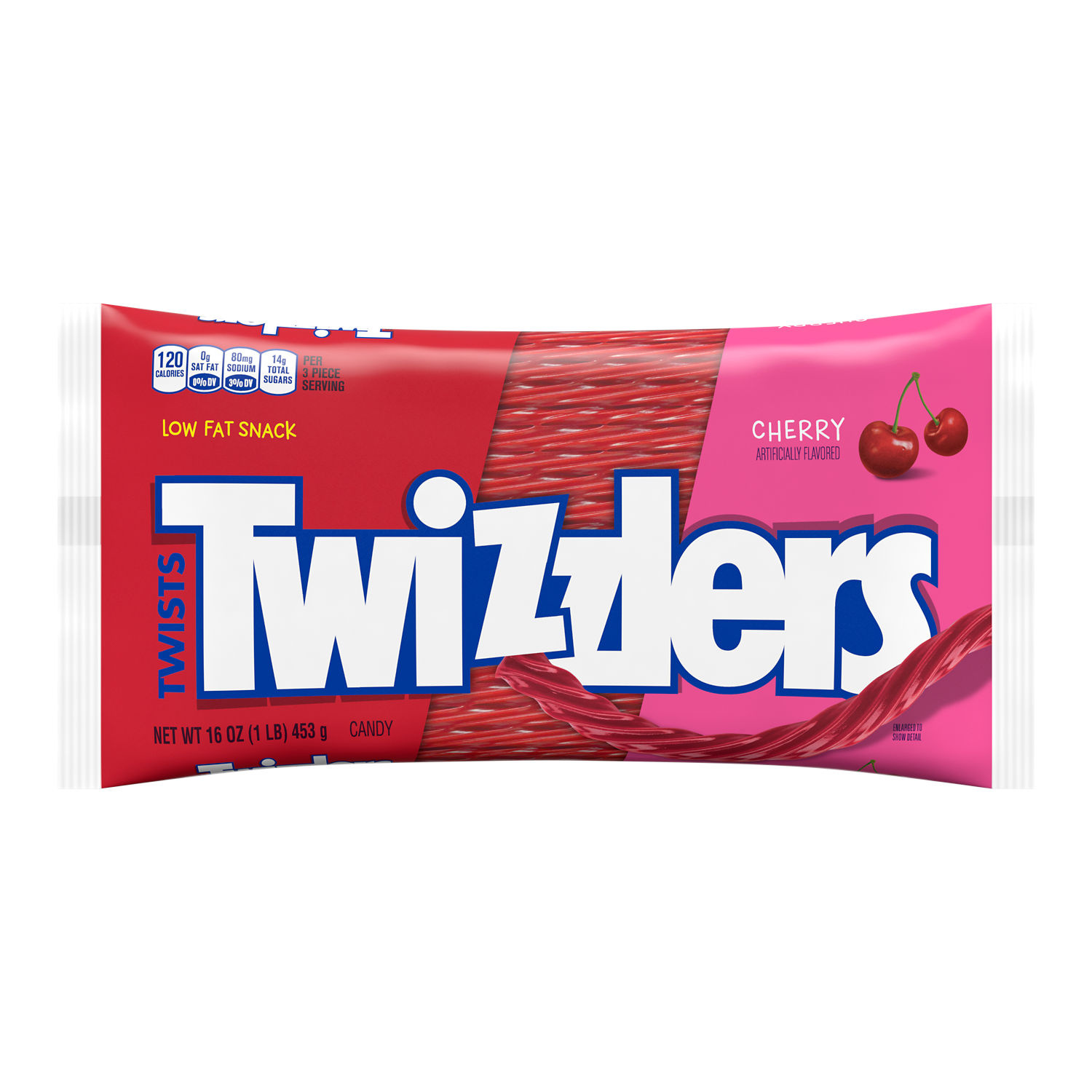 TWIZZLERS Filled Twists Cherry Kick and Citrus Punch