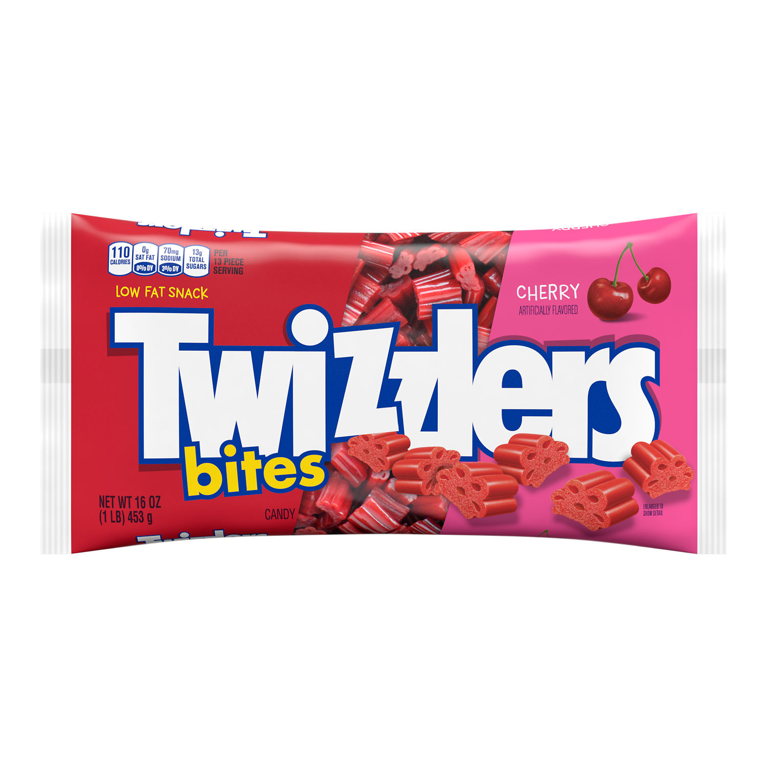 TWIZZLERS Filled Twists Cherry Kick and Citrus Punch