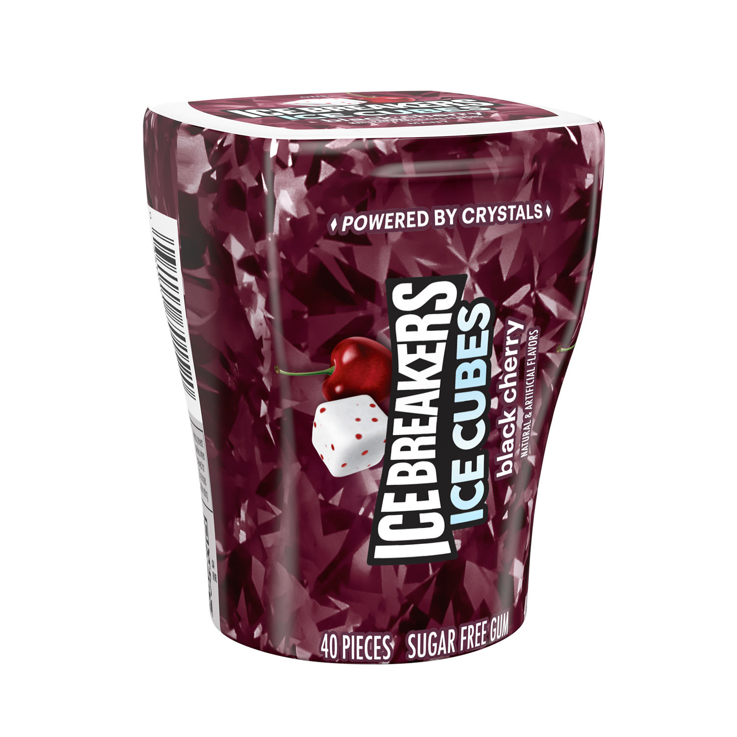 ICE BREAKERS Ice Cubes Black Cherry Flavored Sugar Free Chewing