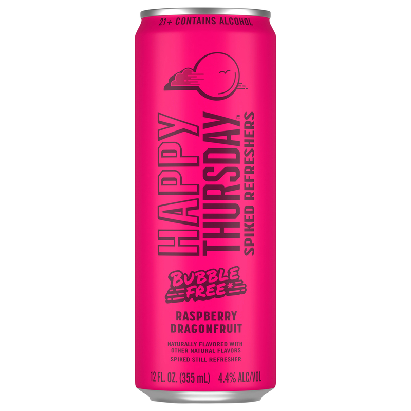 Happy Thursday Spiked Refreshers, Raspberry Dragonfruit | Giant