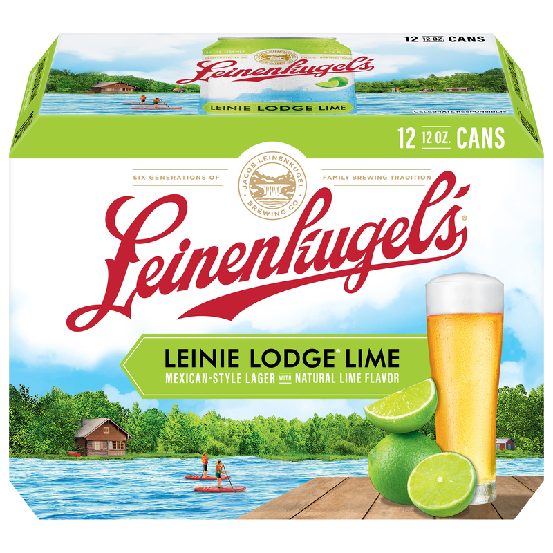 Leinenkugel's Mexican-Style Lager Leinie Lodge Lime Beer | Giant