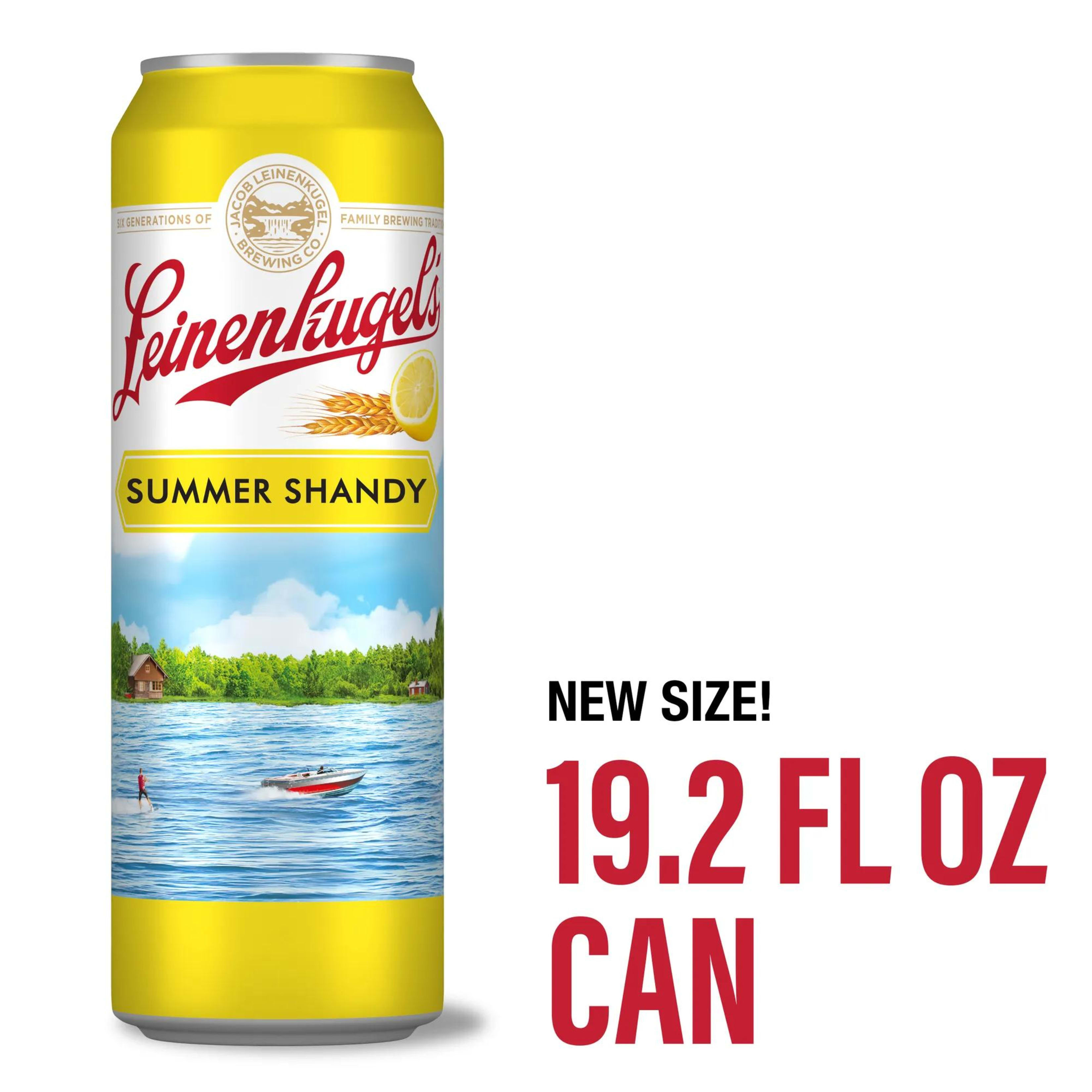 Leinenkugel's Summer Shandy Craft Beer, 1, 19.2-oz beer cans, 4.2