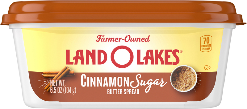Land O Lakes Cinnamon Sugar Butter Spread, Spreadable Giant