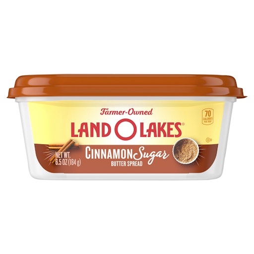 Land O Lakes Cinnamon Sugar Butter Spread, Spreadable Giant